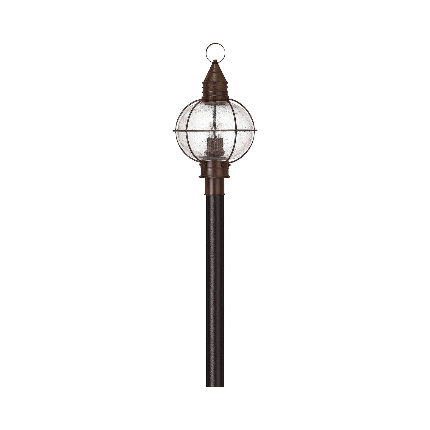 Cape Cod Outdoor Post Light in Sienna Bronze.