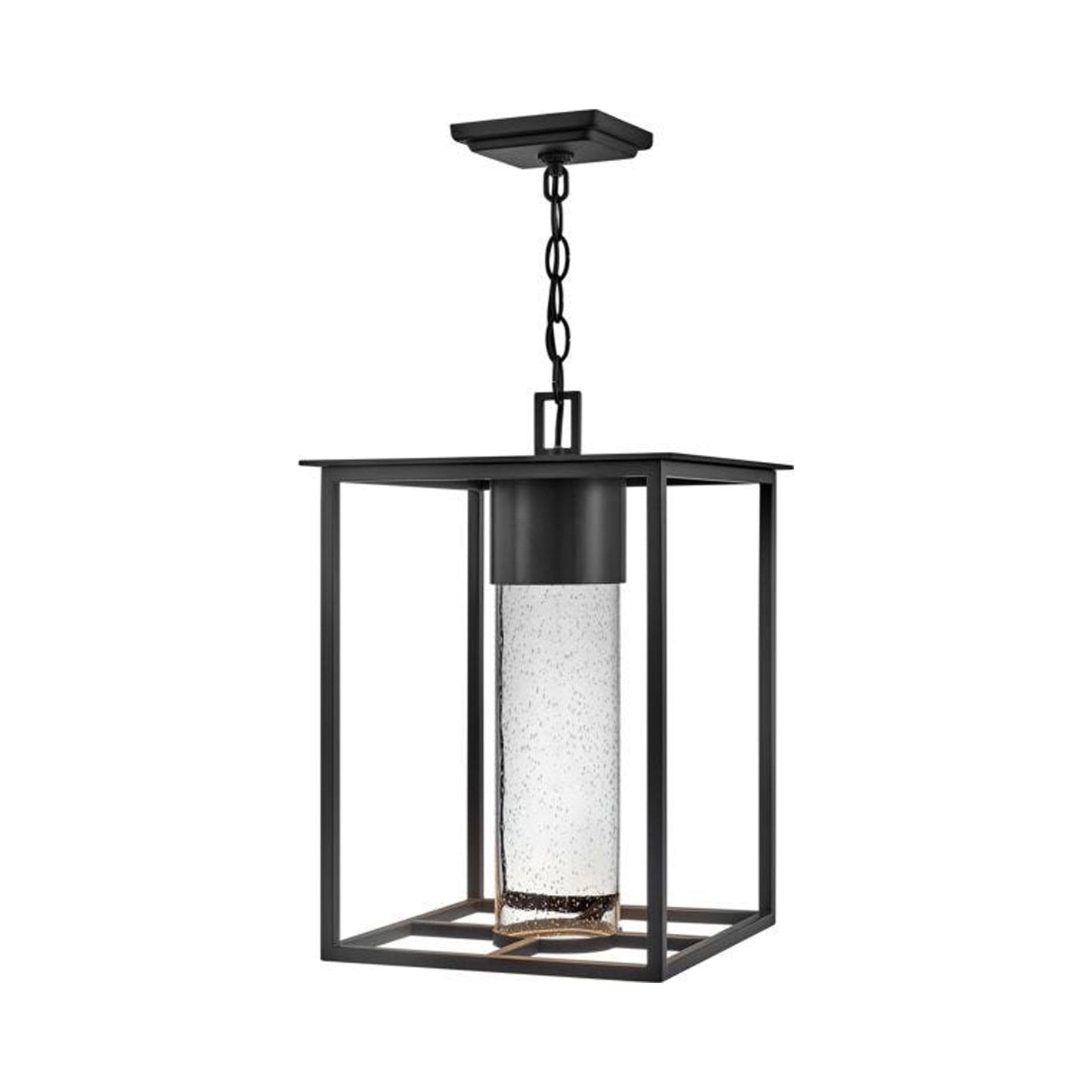 Coen Outdoor Pendant Light in Black.