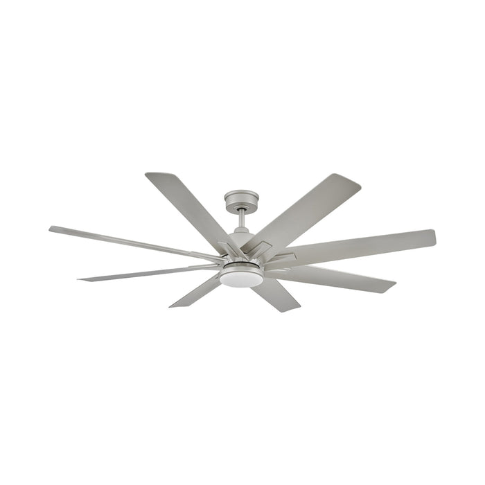 Concur LED Ceiling Fan in Brushed Nickel.