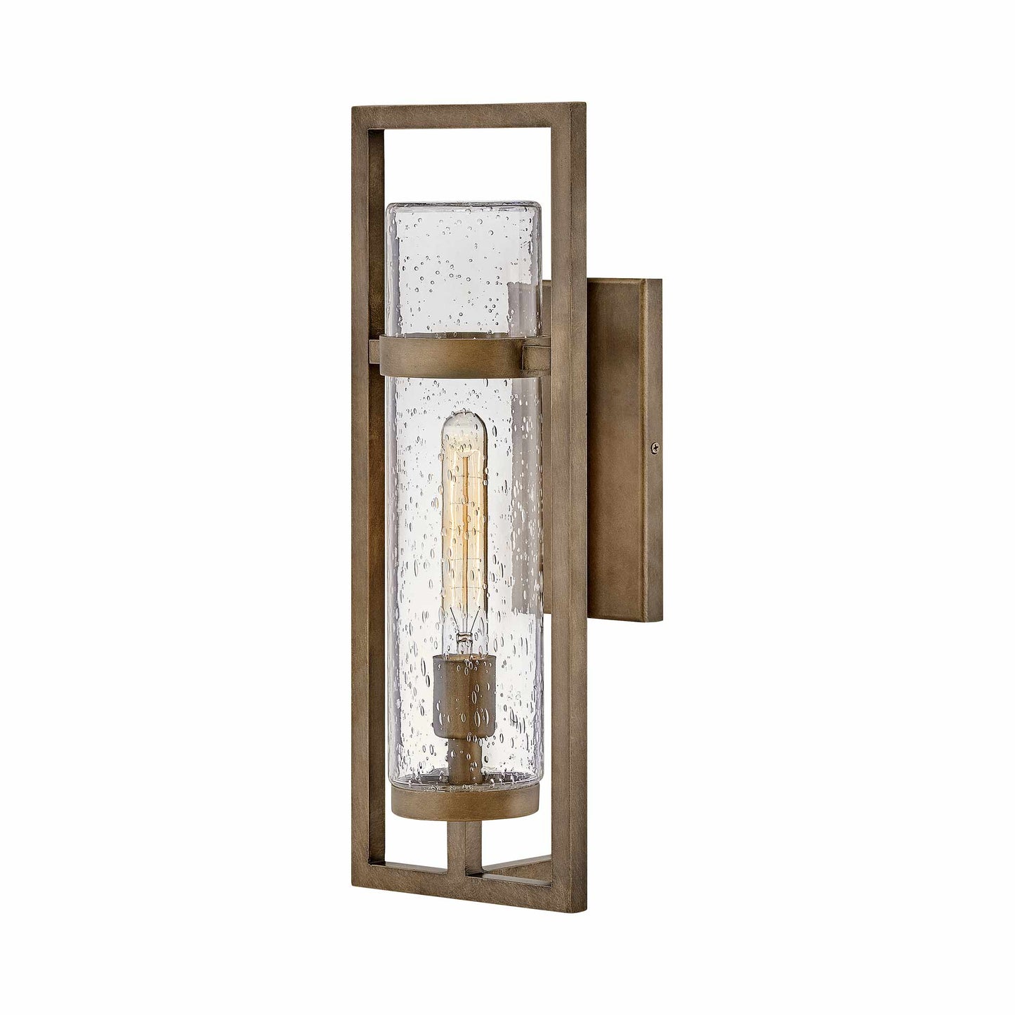 Cordillera Outdoor Wall Light in Burnished Bronze.