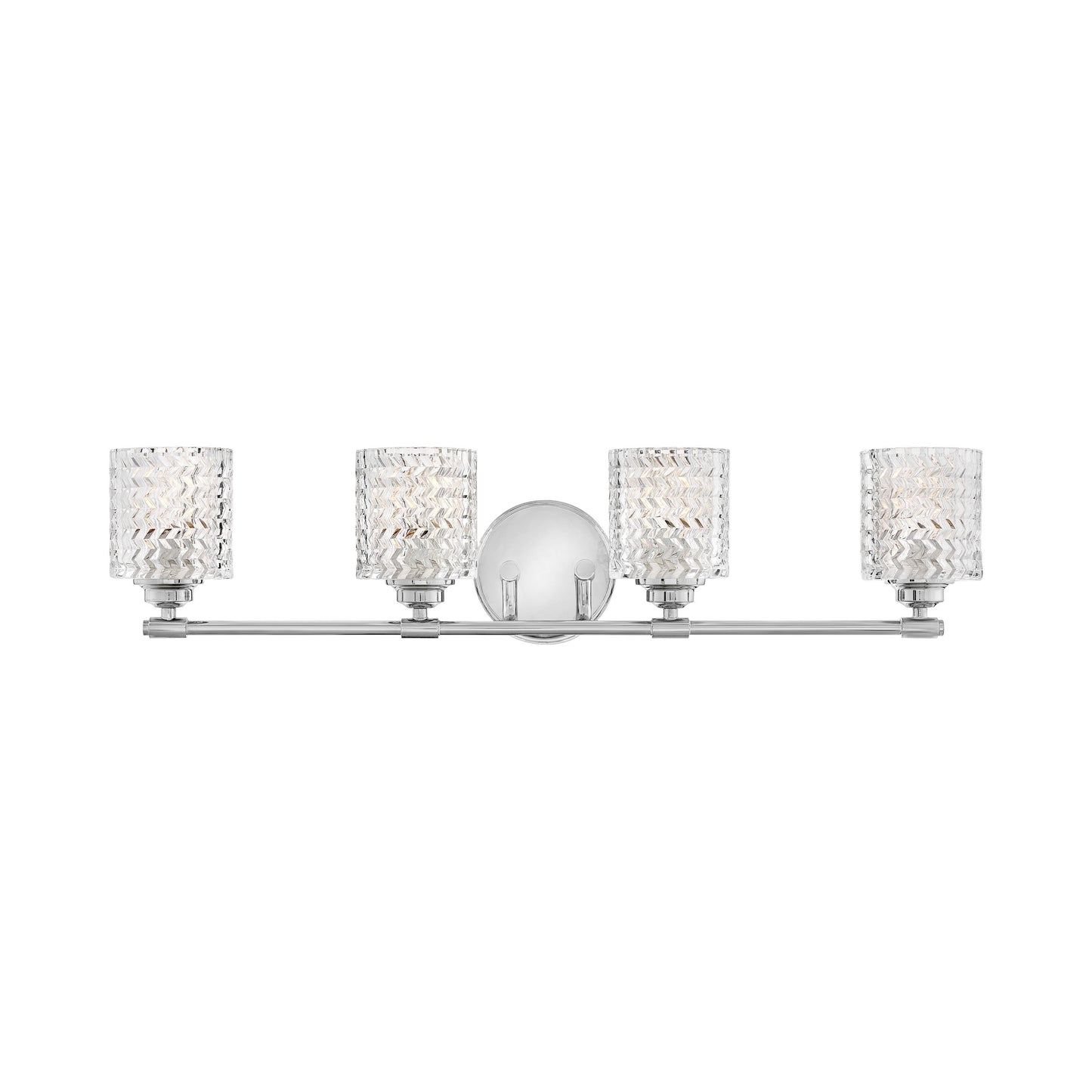 Elle Bath Vanity Light in Chrome (4-Light).