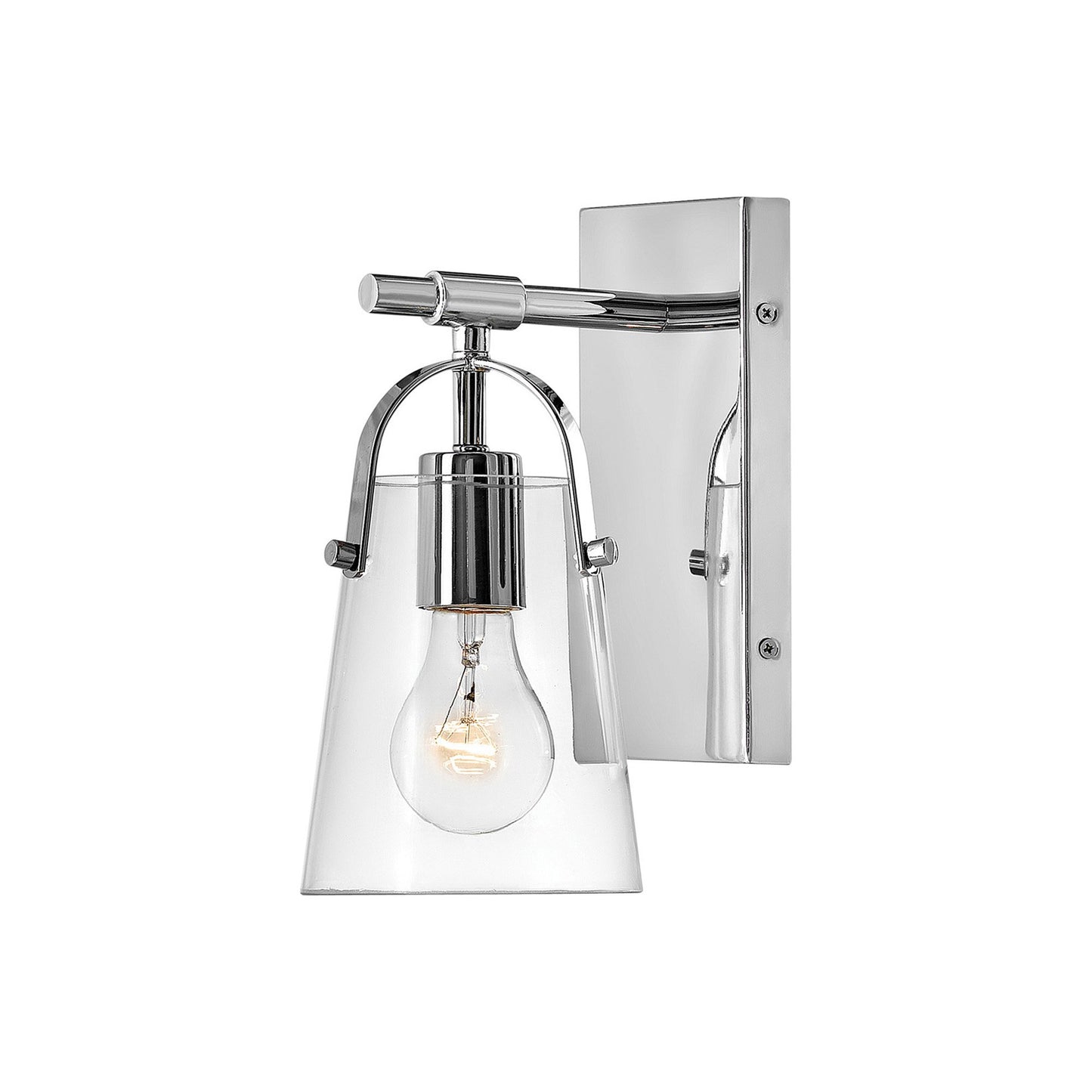 Foster Bath Wall Light in Chrome.