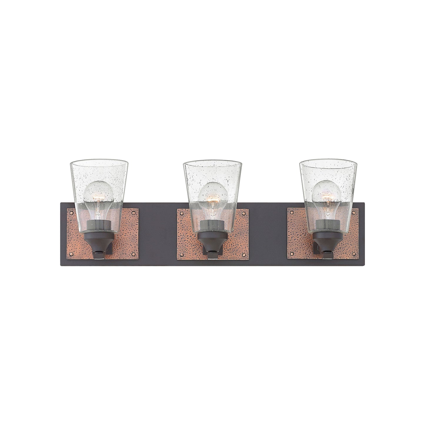 Jackson Bath Vanity Light in Buckeye Bronze (3-Light).