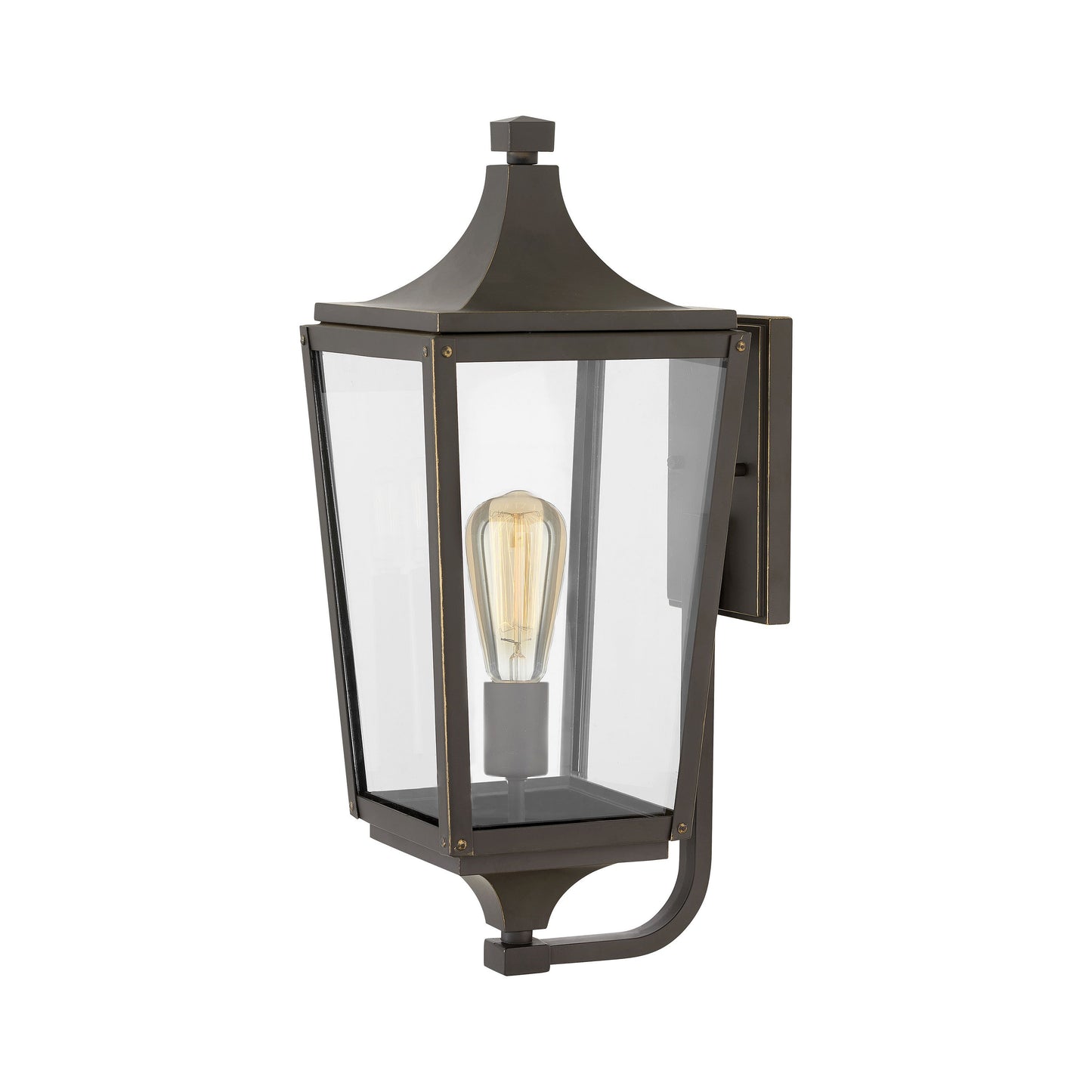 James Outdoor Wall Light in Medium.