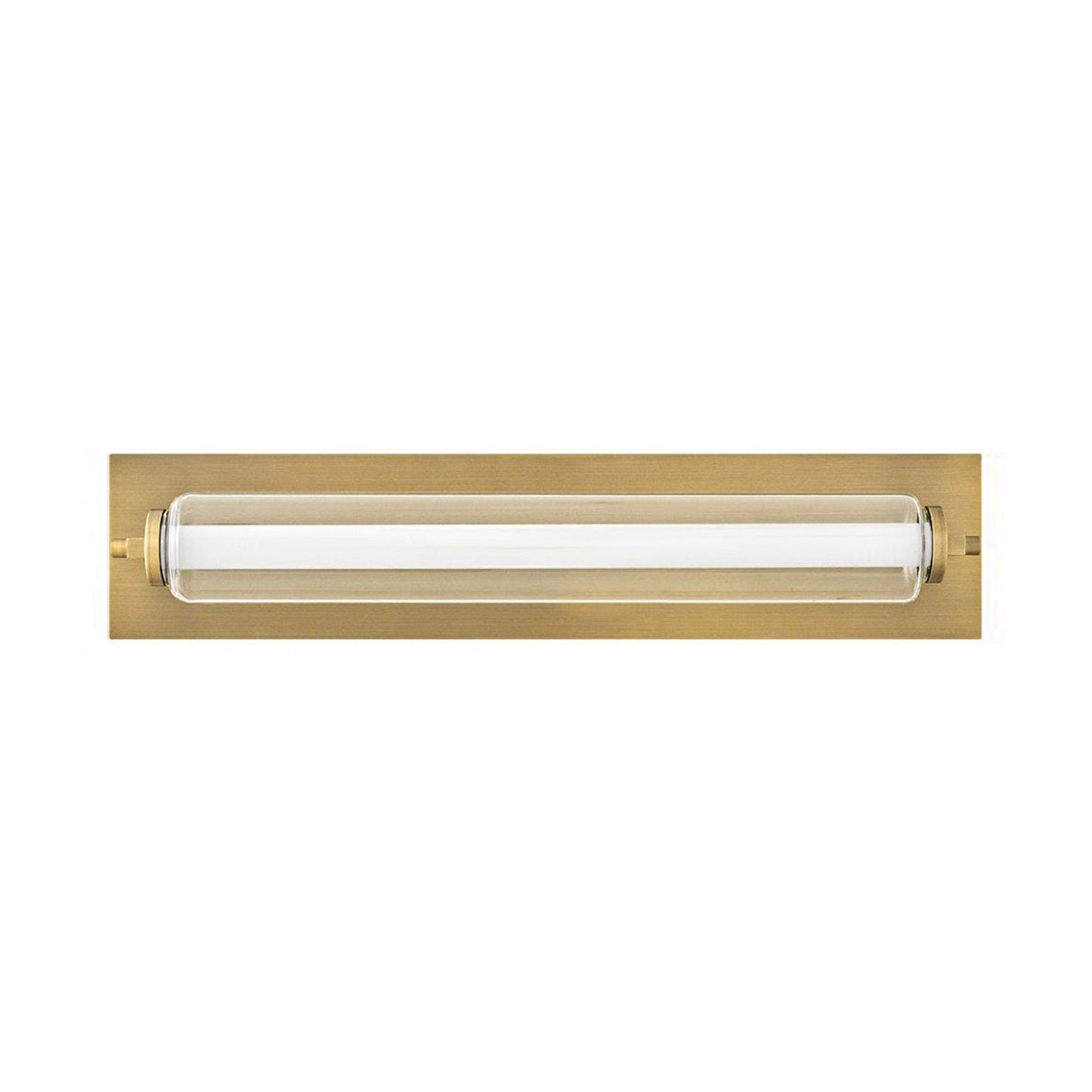 Lucien LED Bath Vanity Light in Lacquered Brass (Medium).