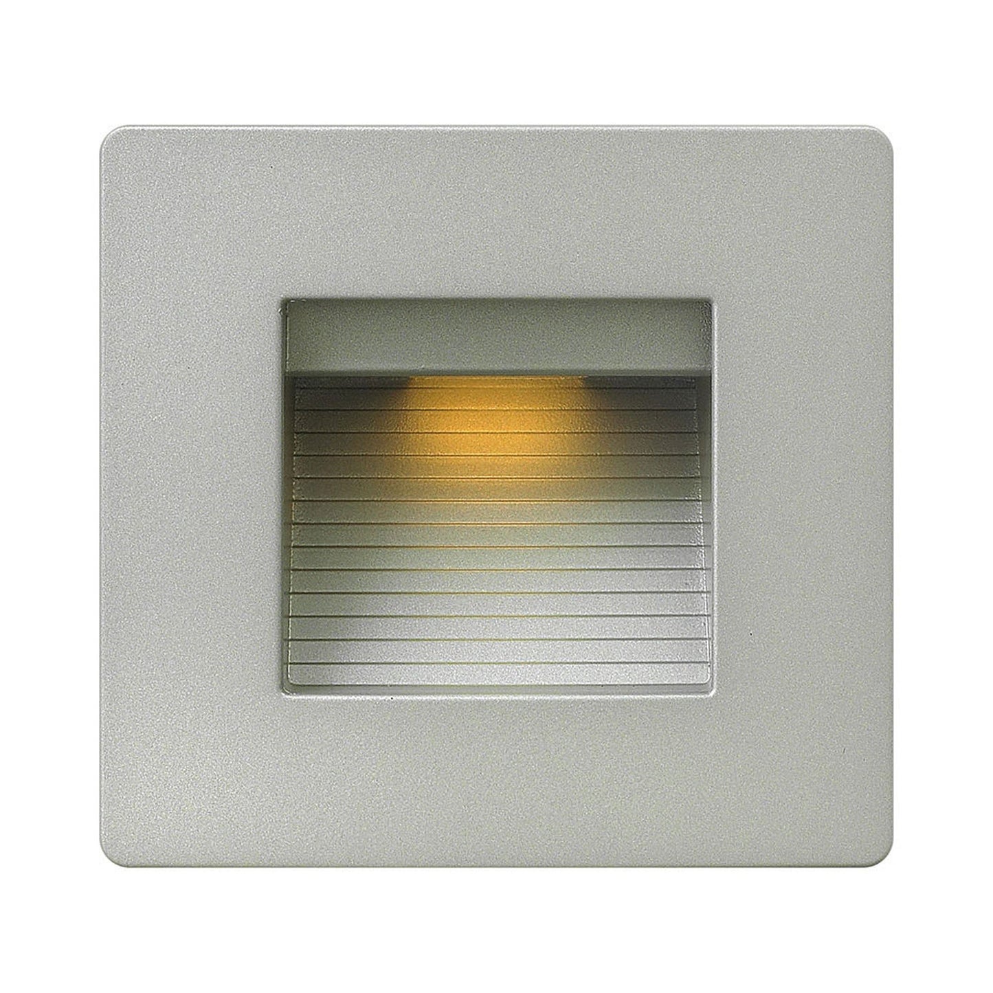 Luna LED Step Light in Titanium (4.75-Inch).