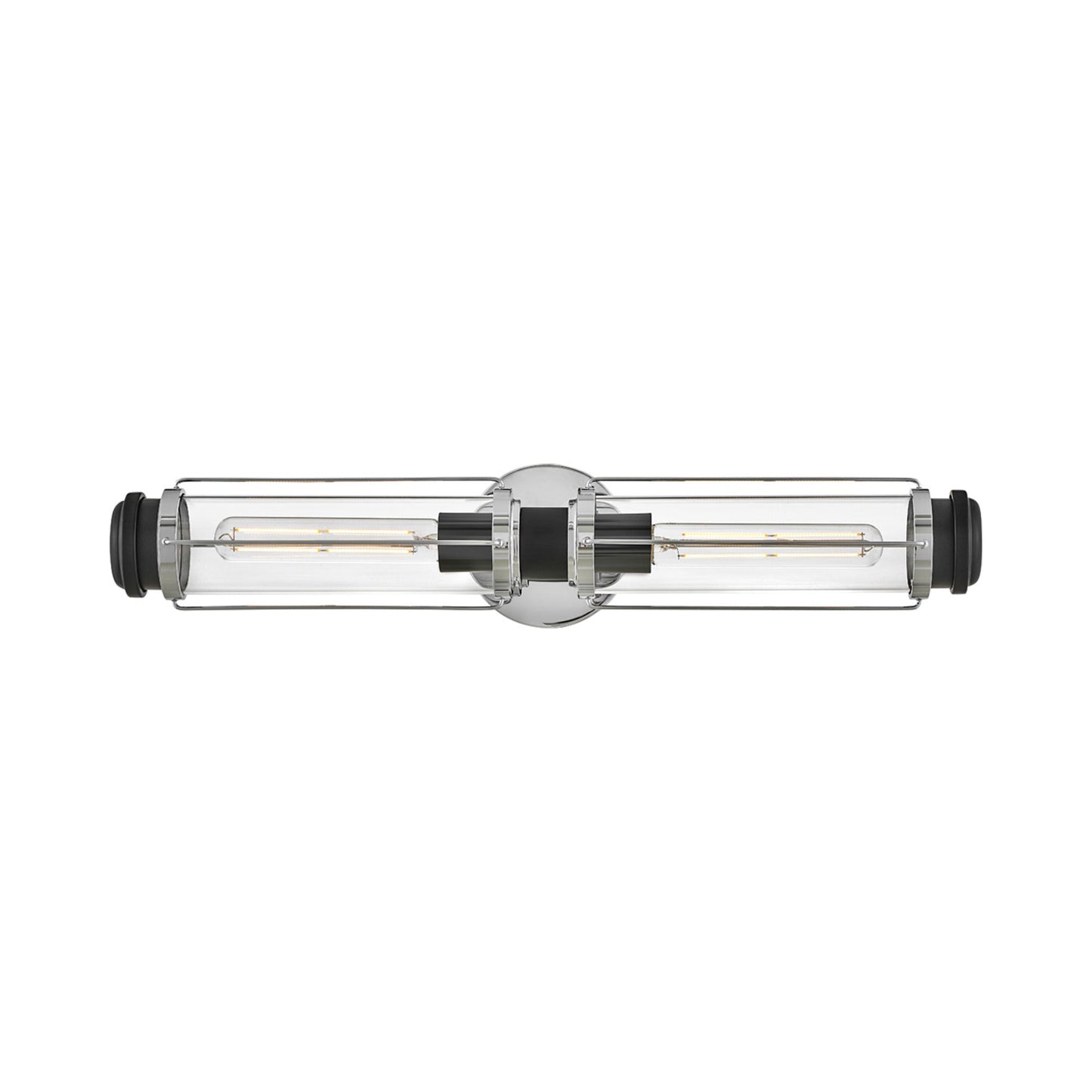 Masthead Bath Wall Light in Chrome (2-Light).