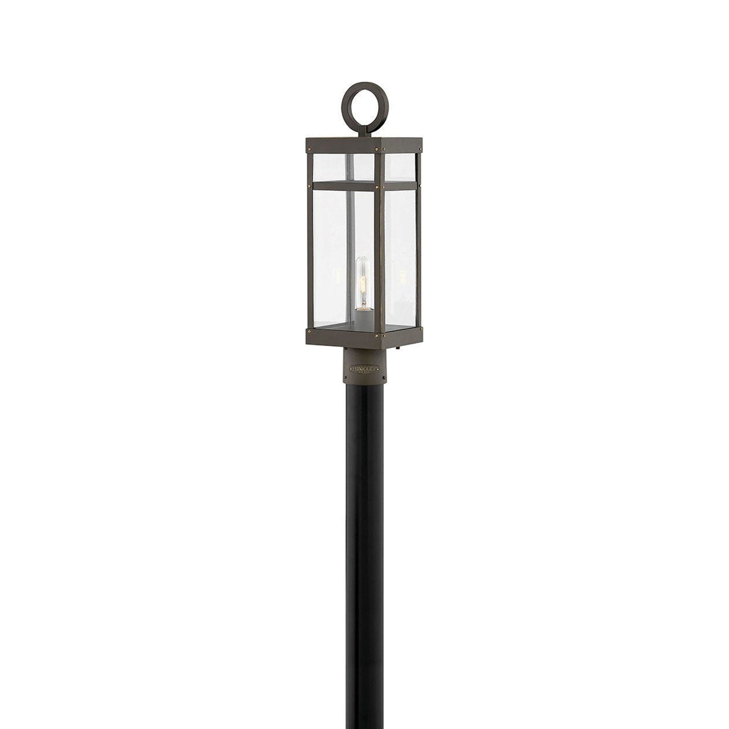 Porter Outdoor Post Light in Oil Rubbed Bronze/LED.