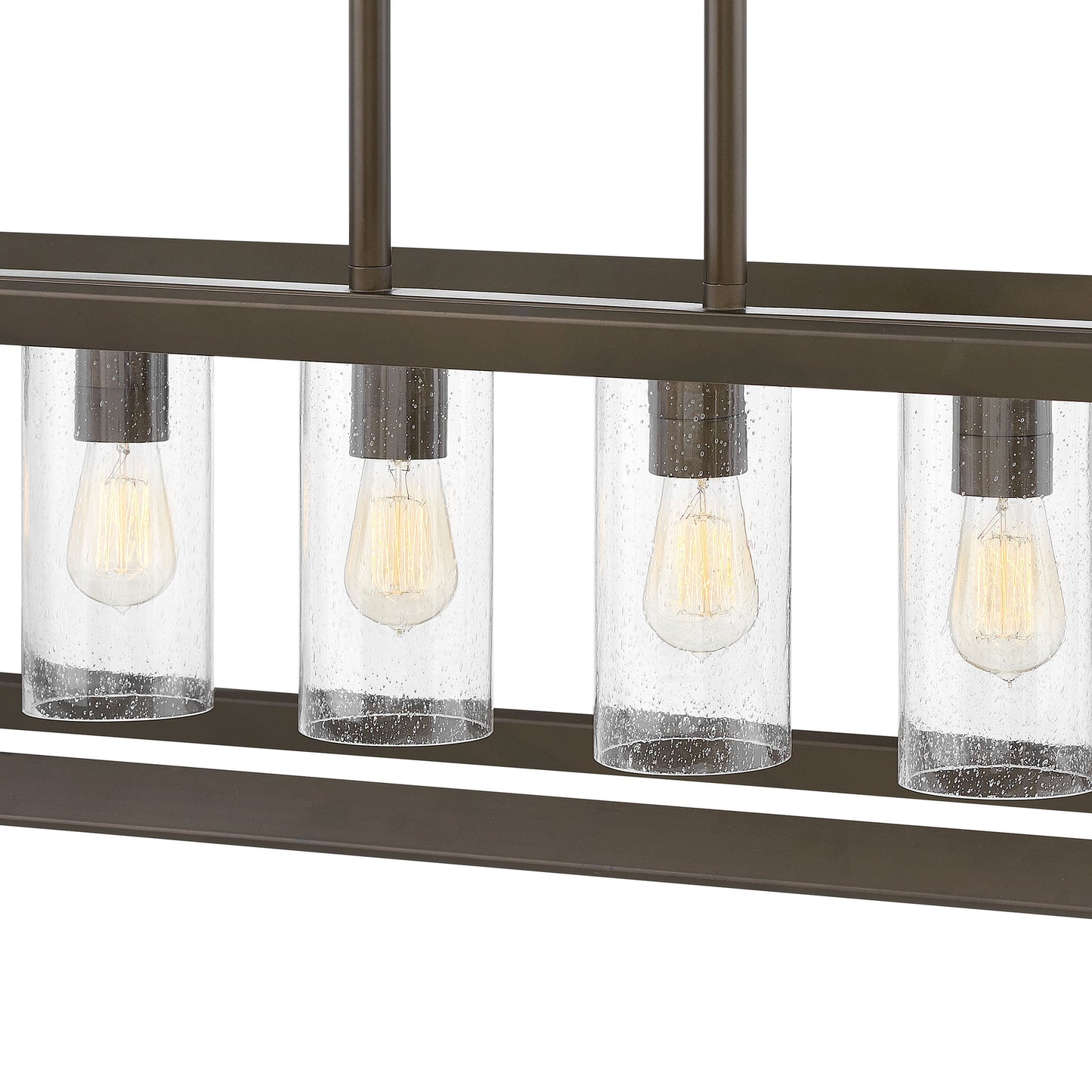 Rhodes Outdoor Linear Pendant Light in Detail.