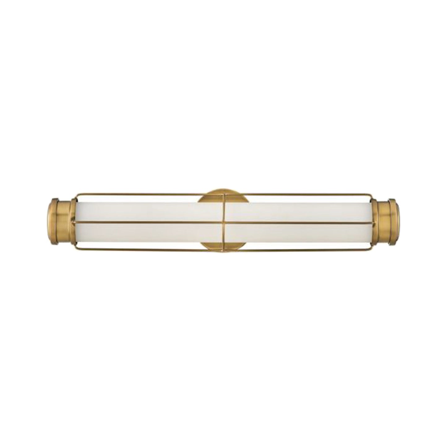 Saylor LED Bath Vanity Light in Heritage Brass (Medium).