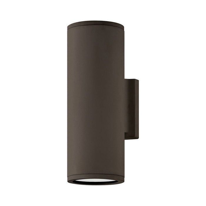 Silo Outdoor Wall Light in Up/Down/Architectural Bronze.