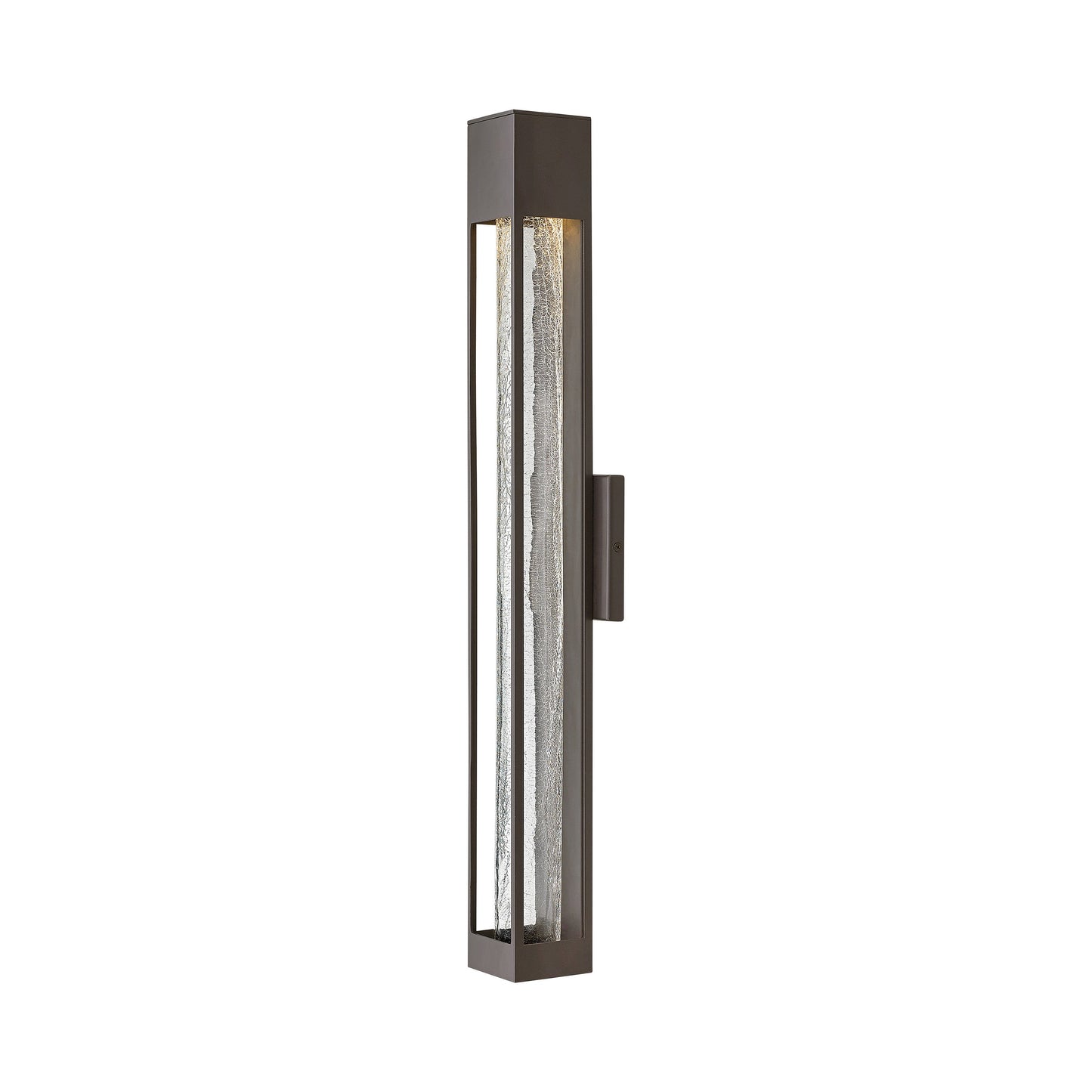 Vapor Outdoor Wall Light in Large/Bronze.