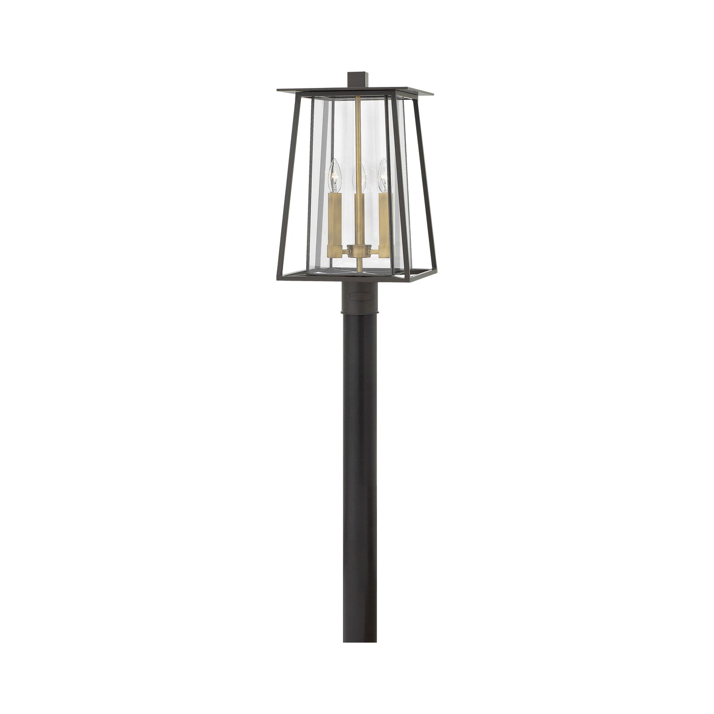 Walker Outdoor Post Light in Buckeye Bronze.