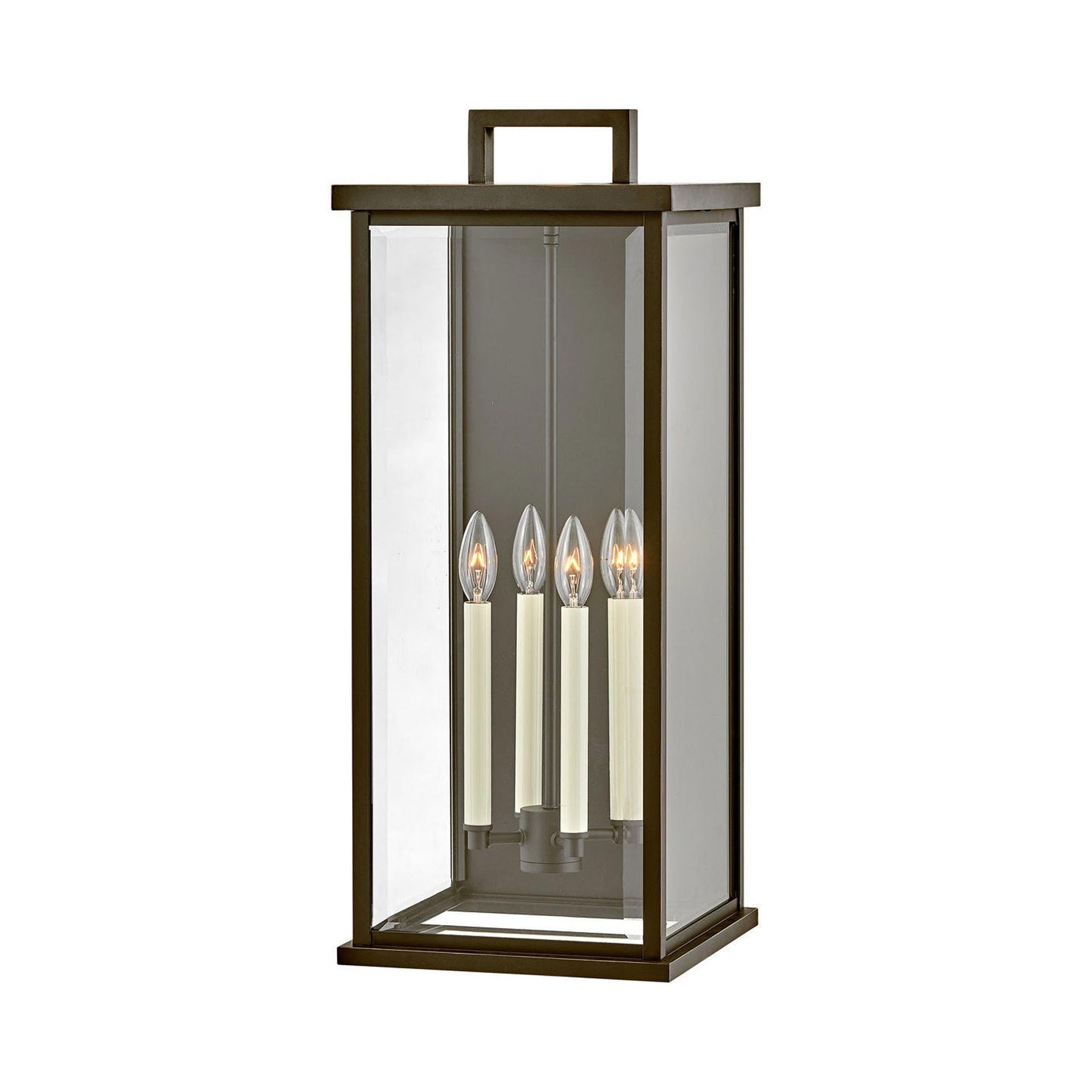 Weymouth Outdoor Wall Light in X-Large/Oil Rubbed Bronze.