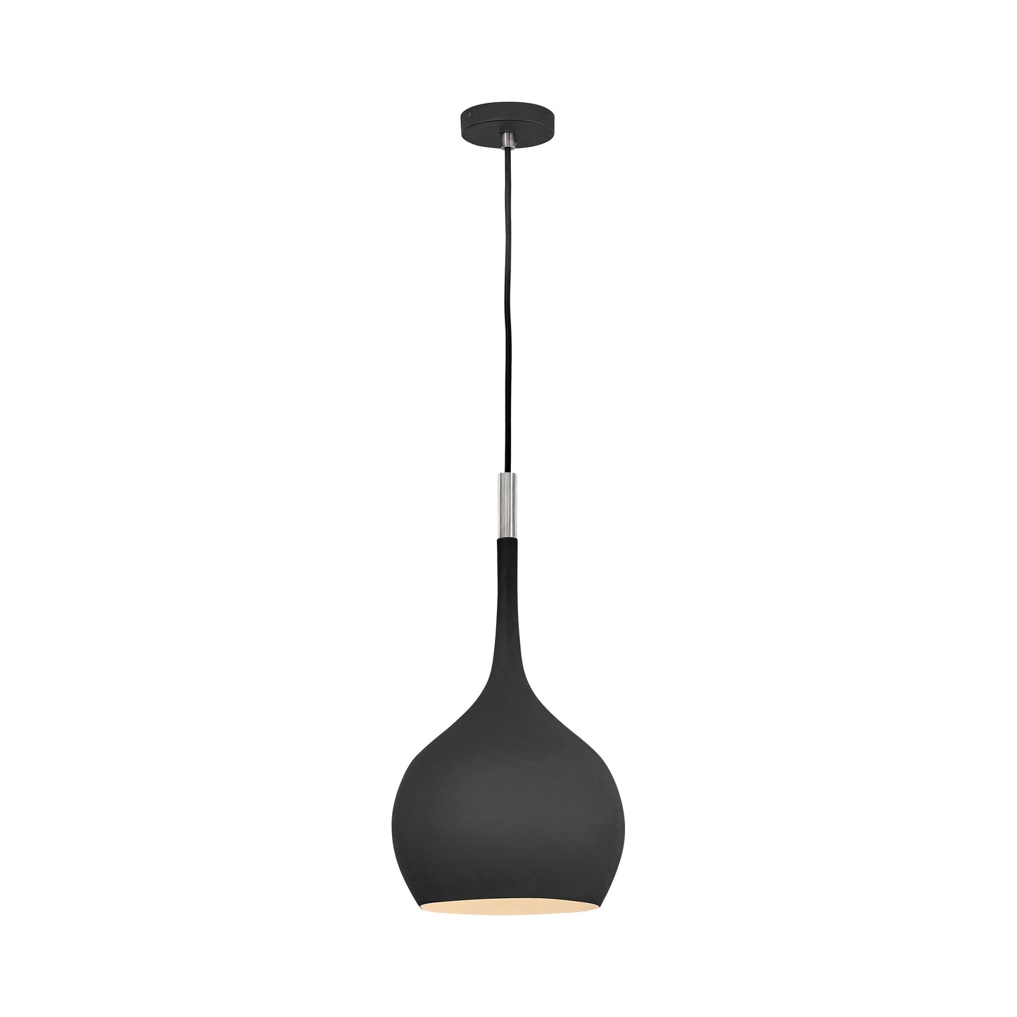 Ziggy Pendant Light in Black.