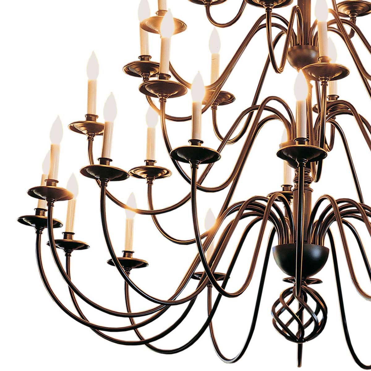 Ball Basket Chandelier in Detail.