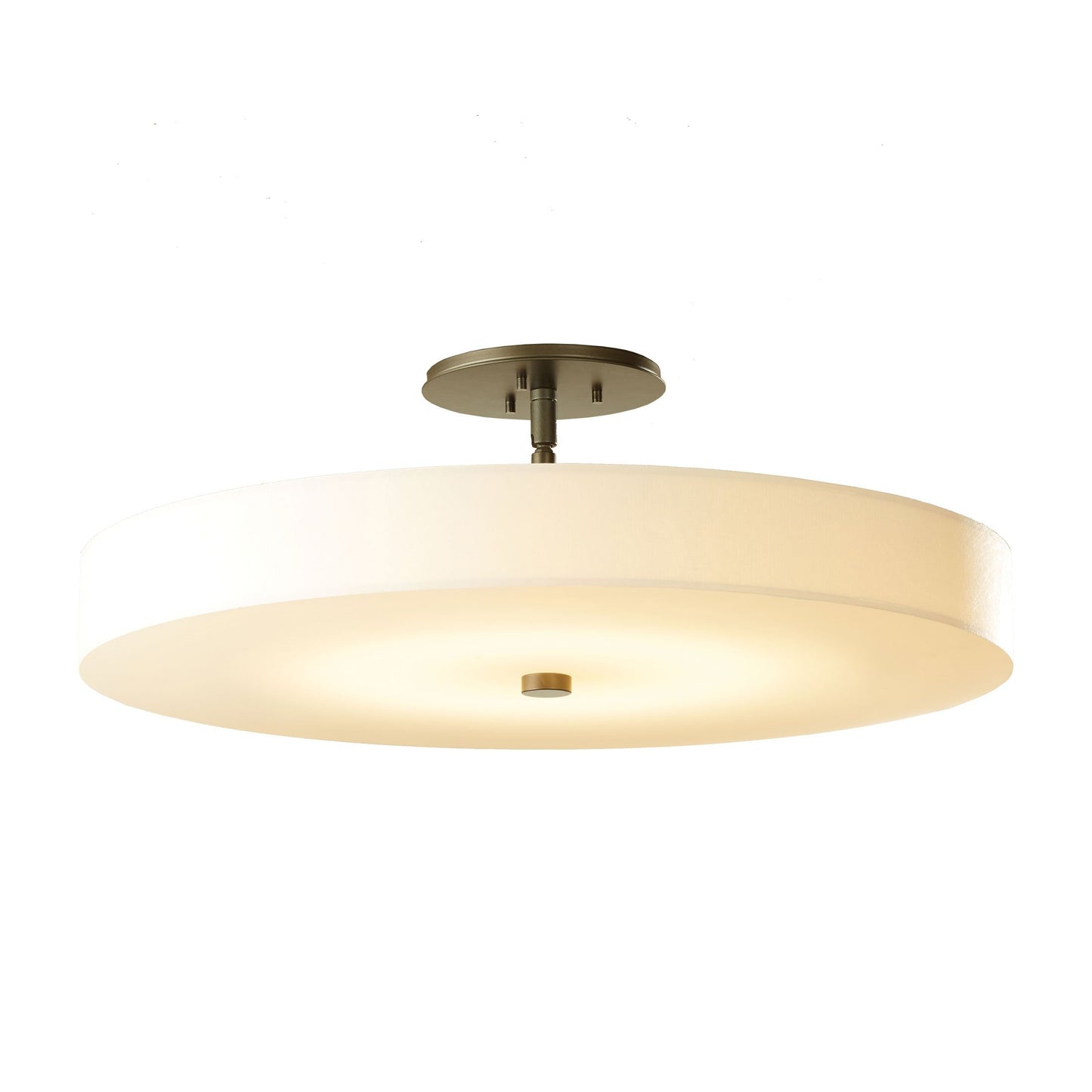 Disq LED Semi-Flush Mount Ceiling Light in Large.