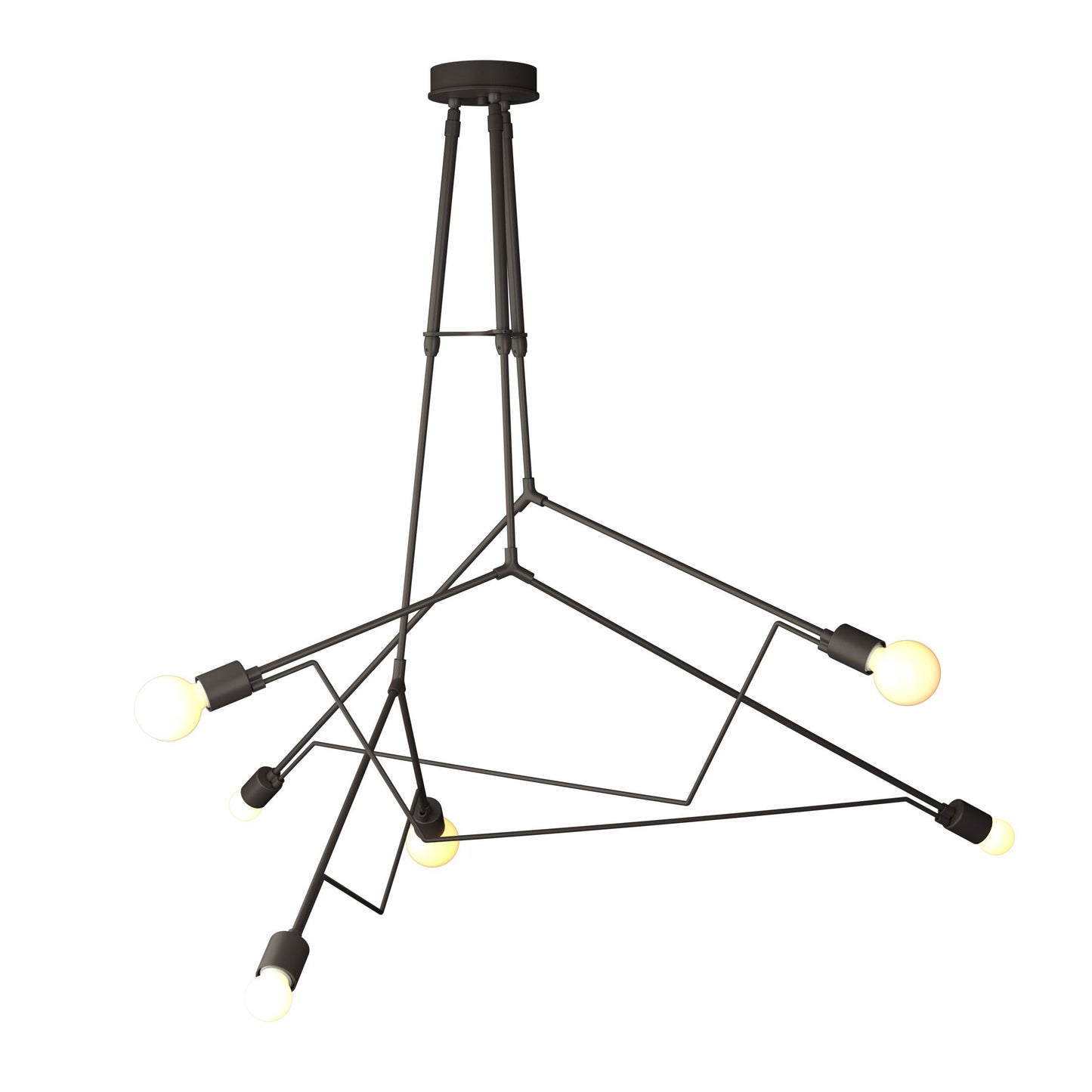 Divergence Outdoor Pendant Light in Coastal Dark Smoke.