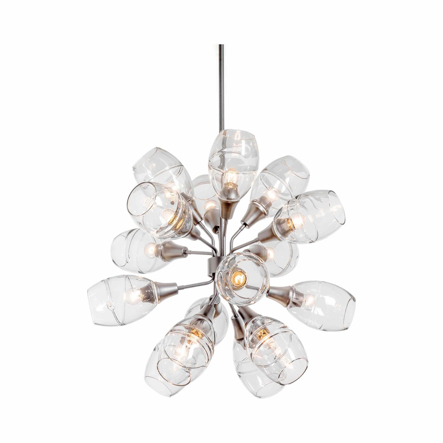 Ensemble Orb Pendant Light in Sterling.