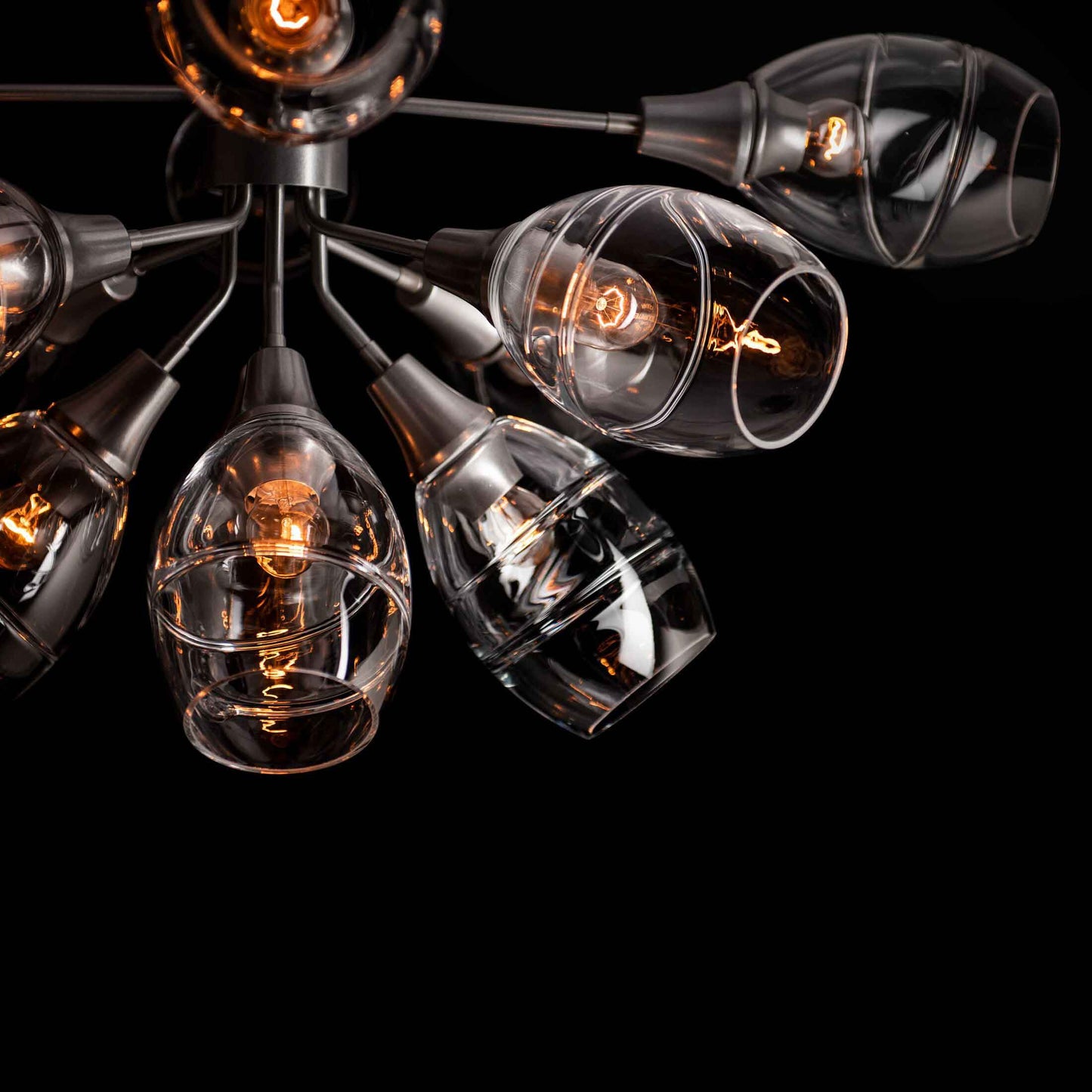 Ensemble Semi-Flush Ceiling Light in Detail.