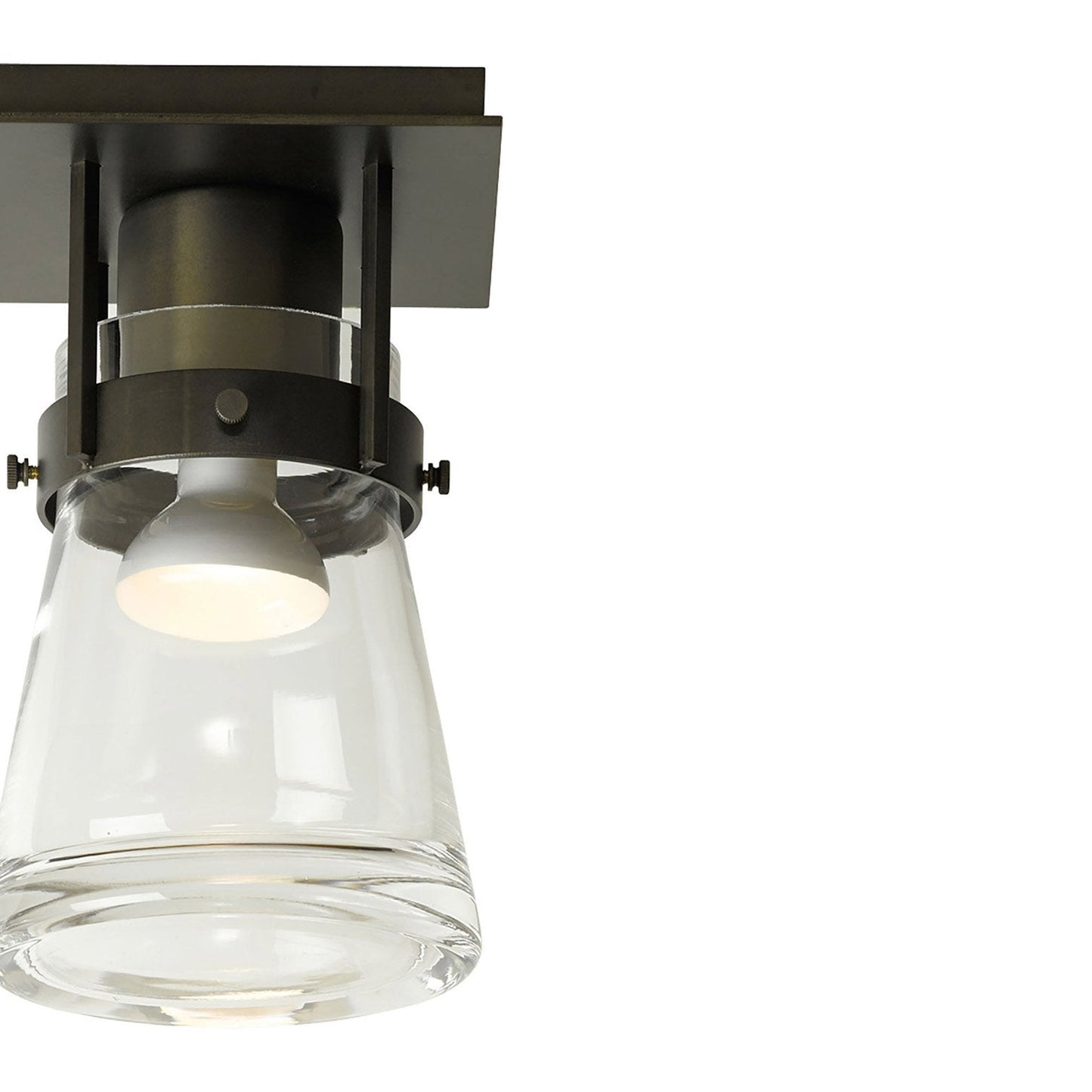 Erlenmeyer Semi-Flush Mount Ceiling Light in Detail.