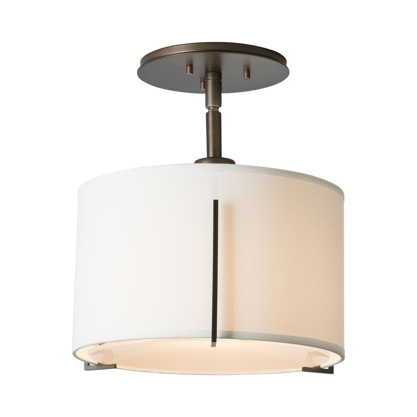 Exos Semi-Flush Mount Ceiling Light in Detail.