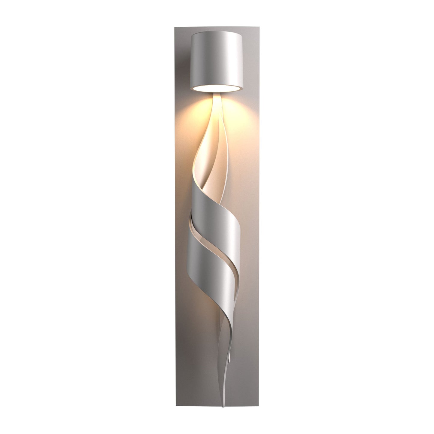 Flux Dark Sky Friendly Outdoor Wall Light in Coastal Burnished Steel.