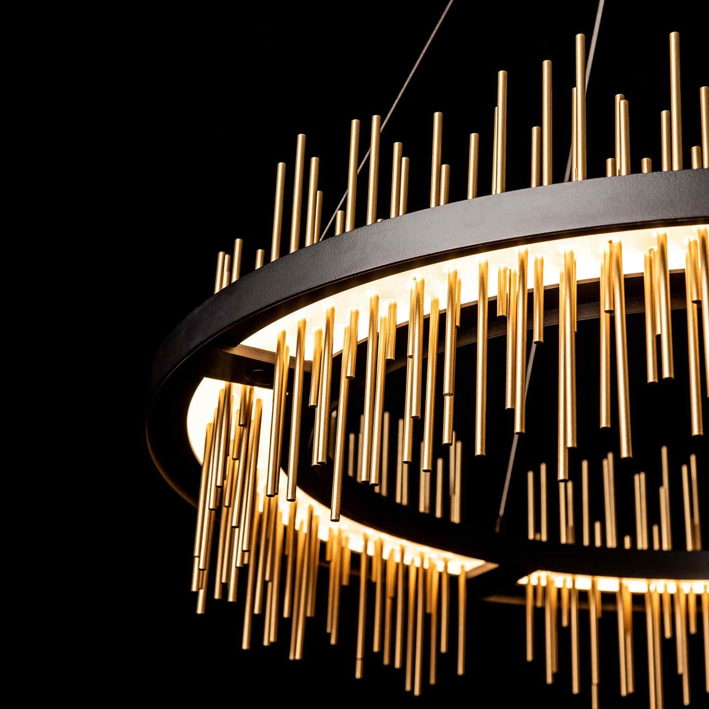 Gossamer Circular LED Pendant Light in Detail.