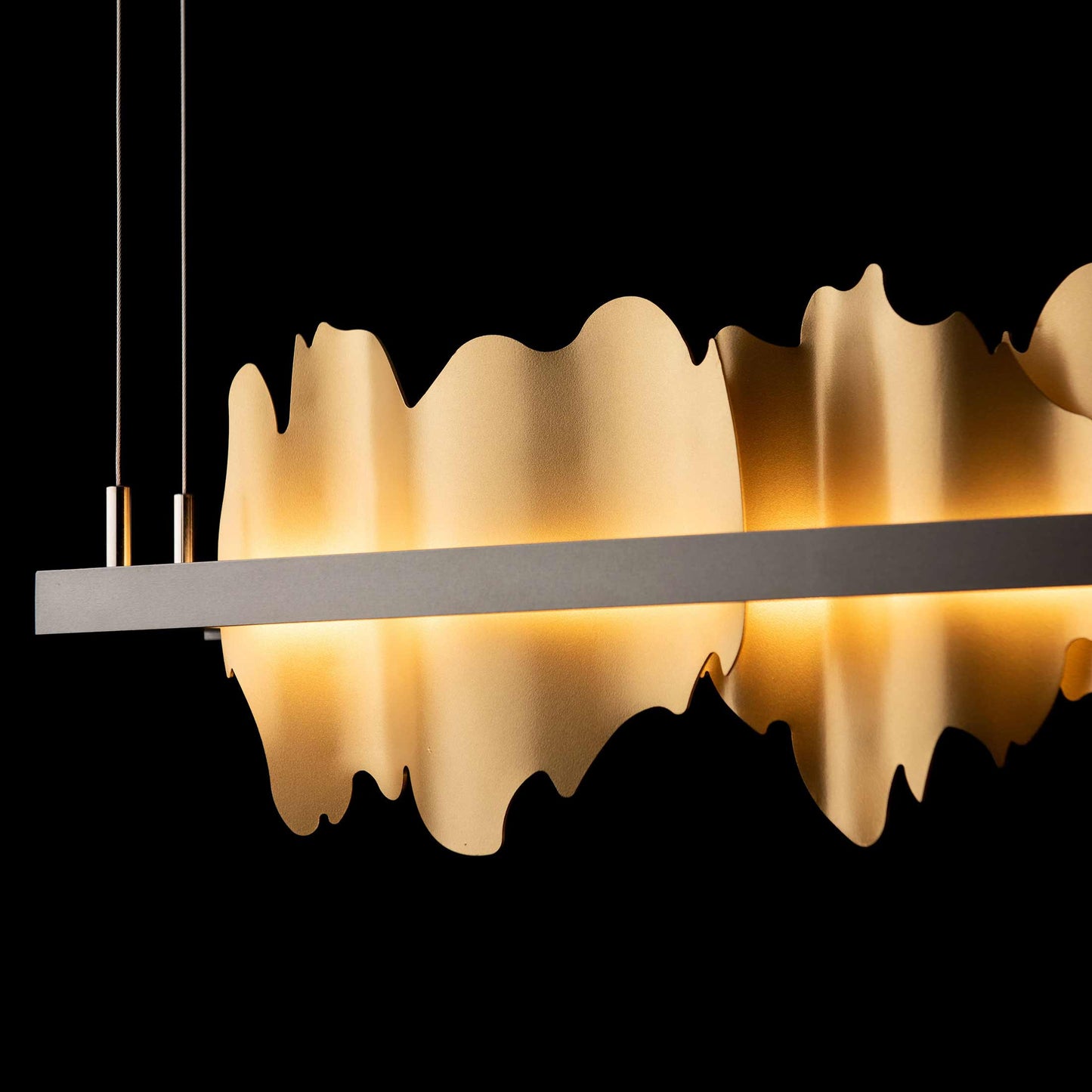Hildene LED Linear Pendant Light in Detail.
