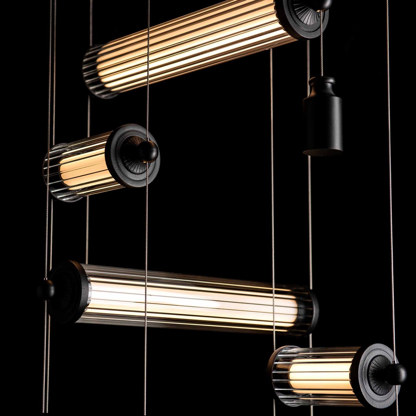 Libra LED Semi-Flush Mount Ceiling Light in Detail.