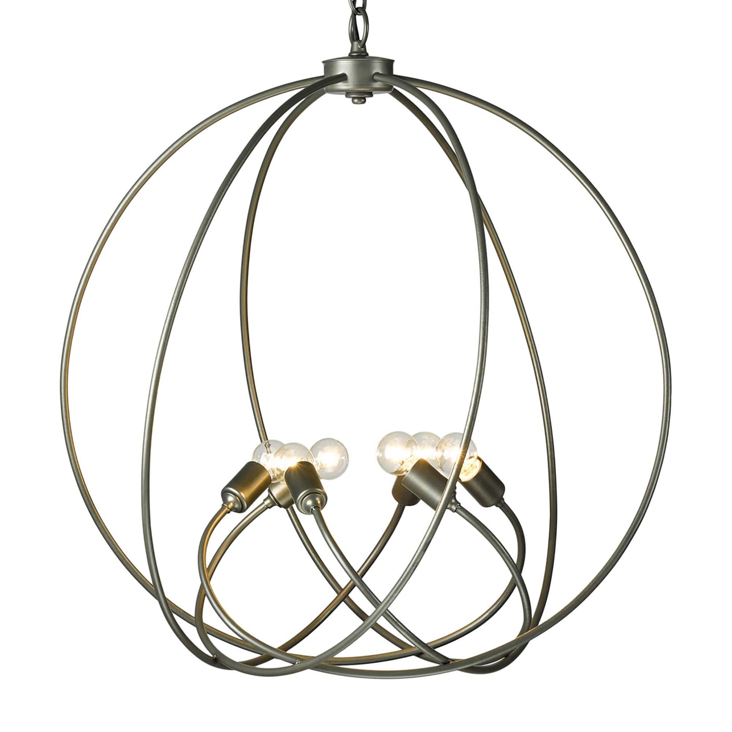 Orb Chandelier in Detail.