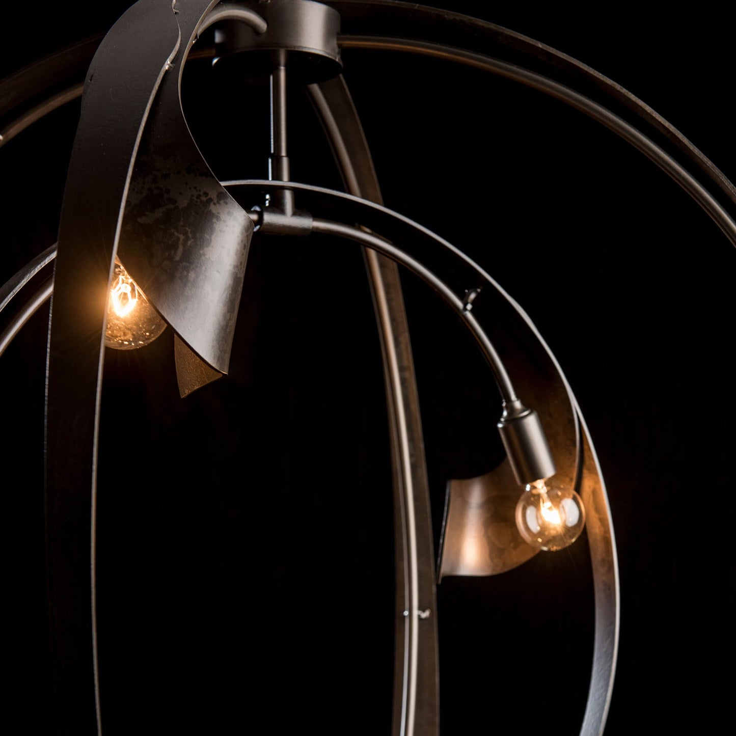 Orion Triple Pendant Light in Detail.