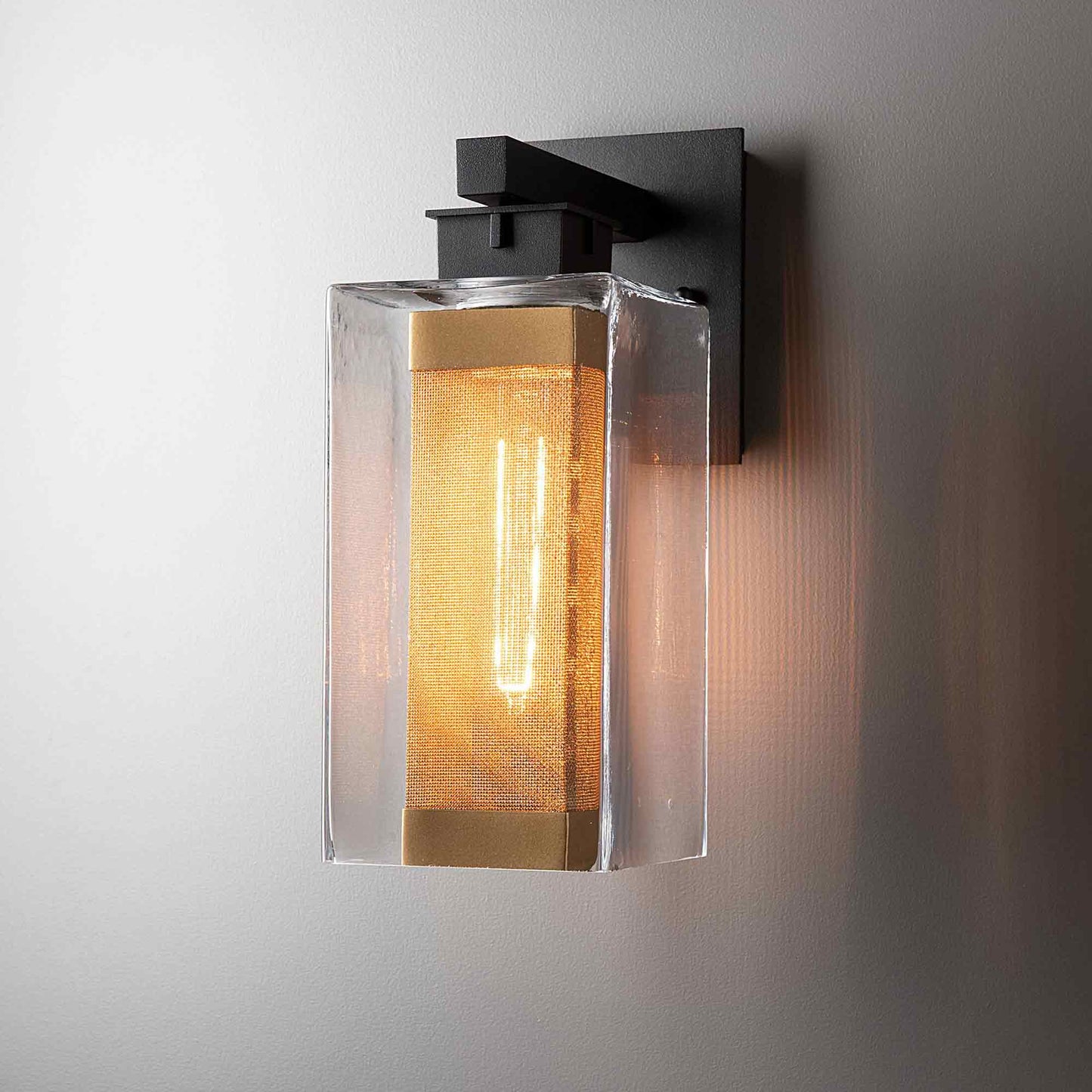 Polaris Outdoor Wall Light in Detail.