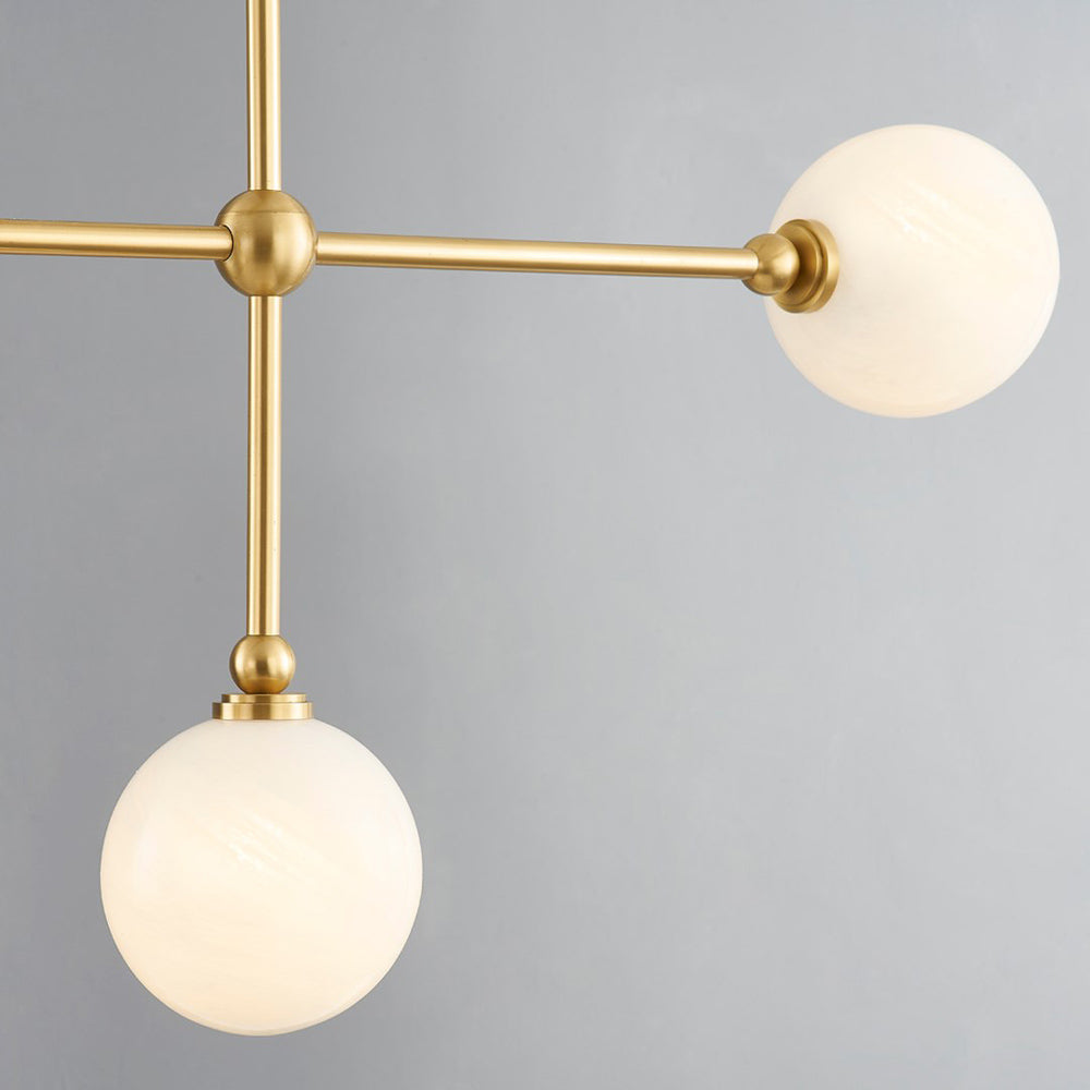Andrews LED Linear Pendant Light in Detail.