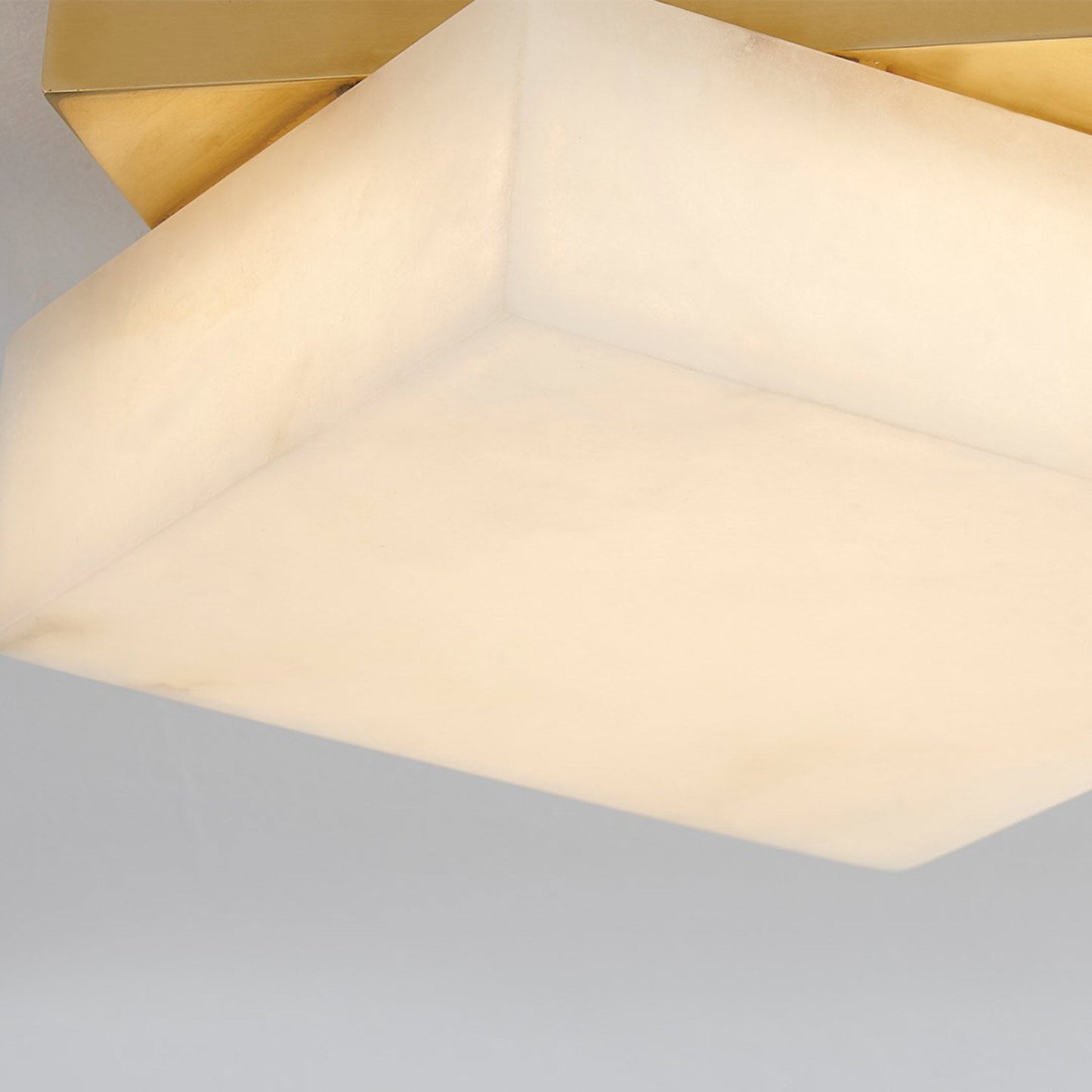 Brockton LED Flush Mount Ceiling Light in Detail.