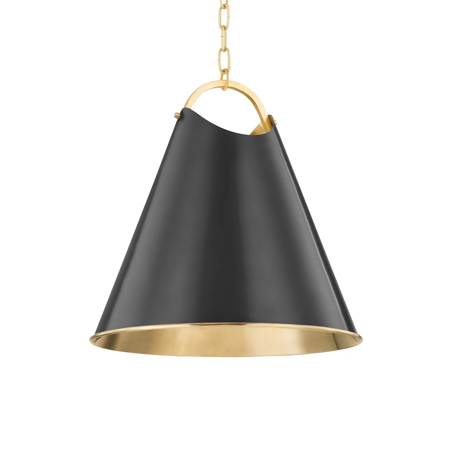Burnbay Pendant Light in Aged Old Bronze (Large).