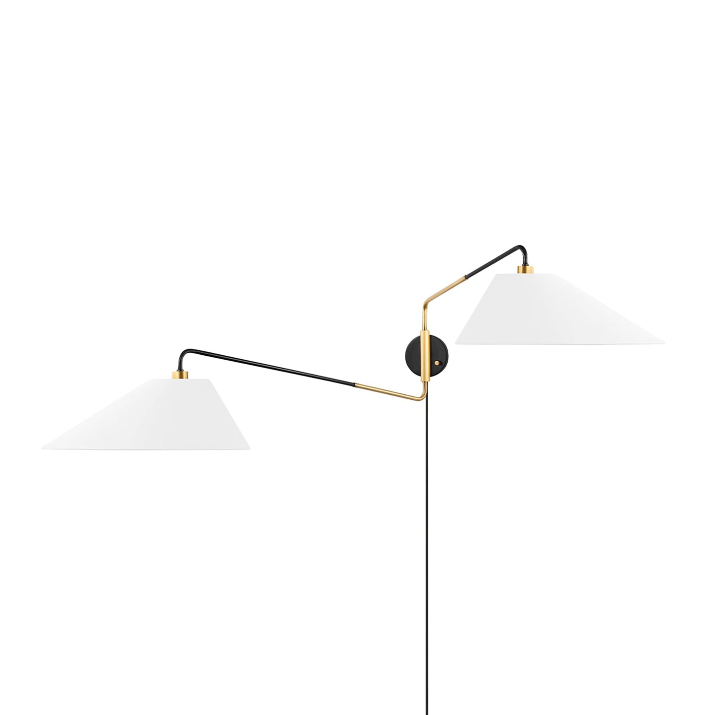 Duo Plug-In Wall Light in Detail.