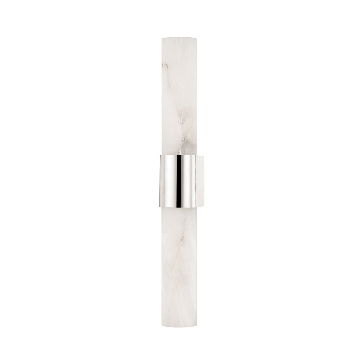 Ellington LED Vanity Wall Light in Polished Nickel.