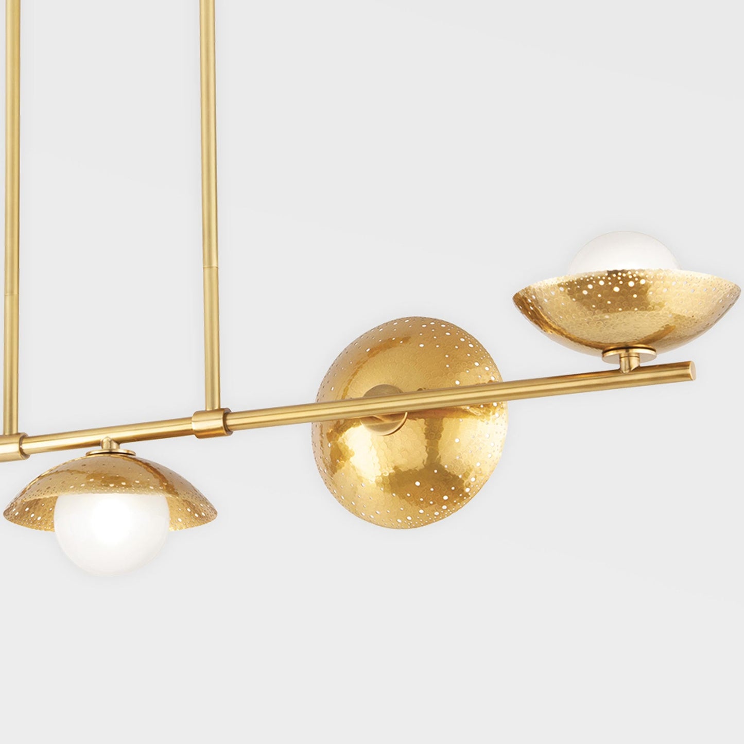 Glimmer LED Linear Pendant Light in Detail.