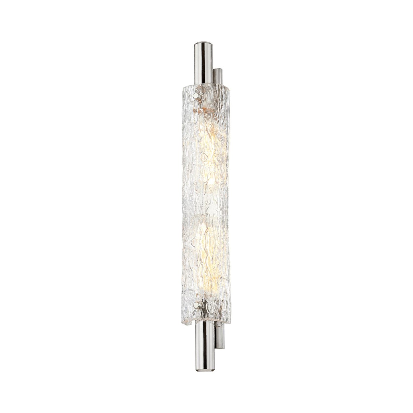 Harwich Wall Light in Polished Nickel (2-Light).
