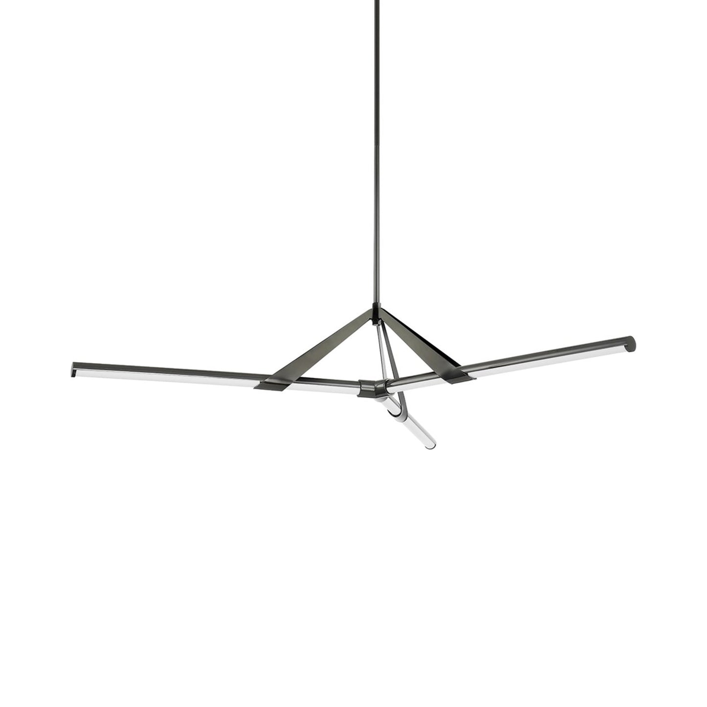 Jonas LED Chandelier in Black Nickel (Large).