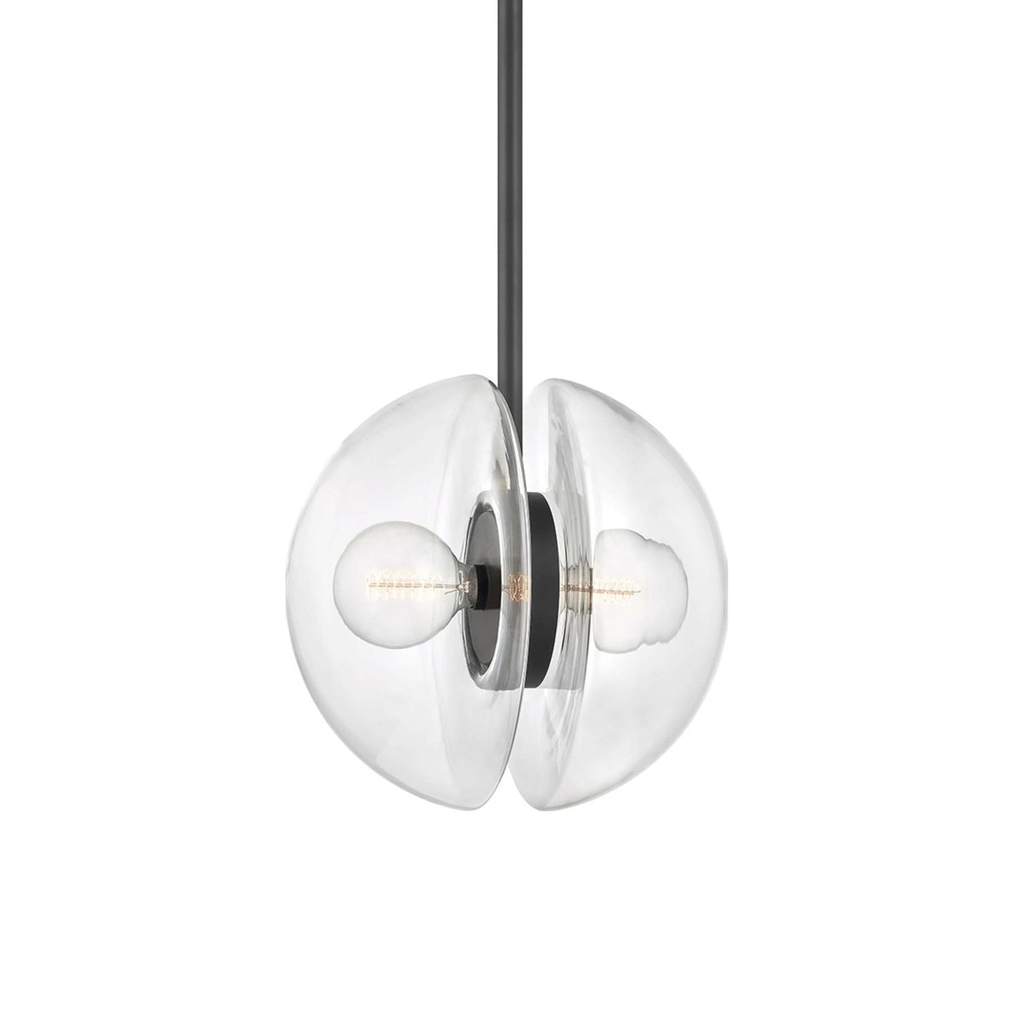 Kert Pendant Light in Black Brass (Large).