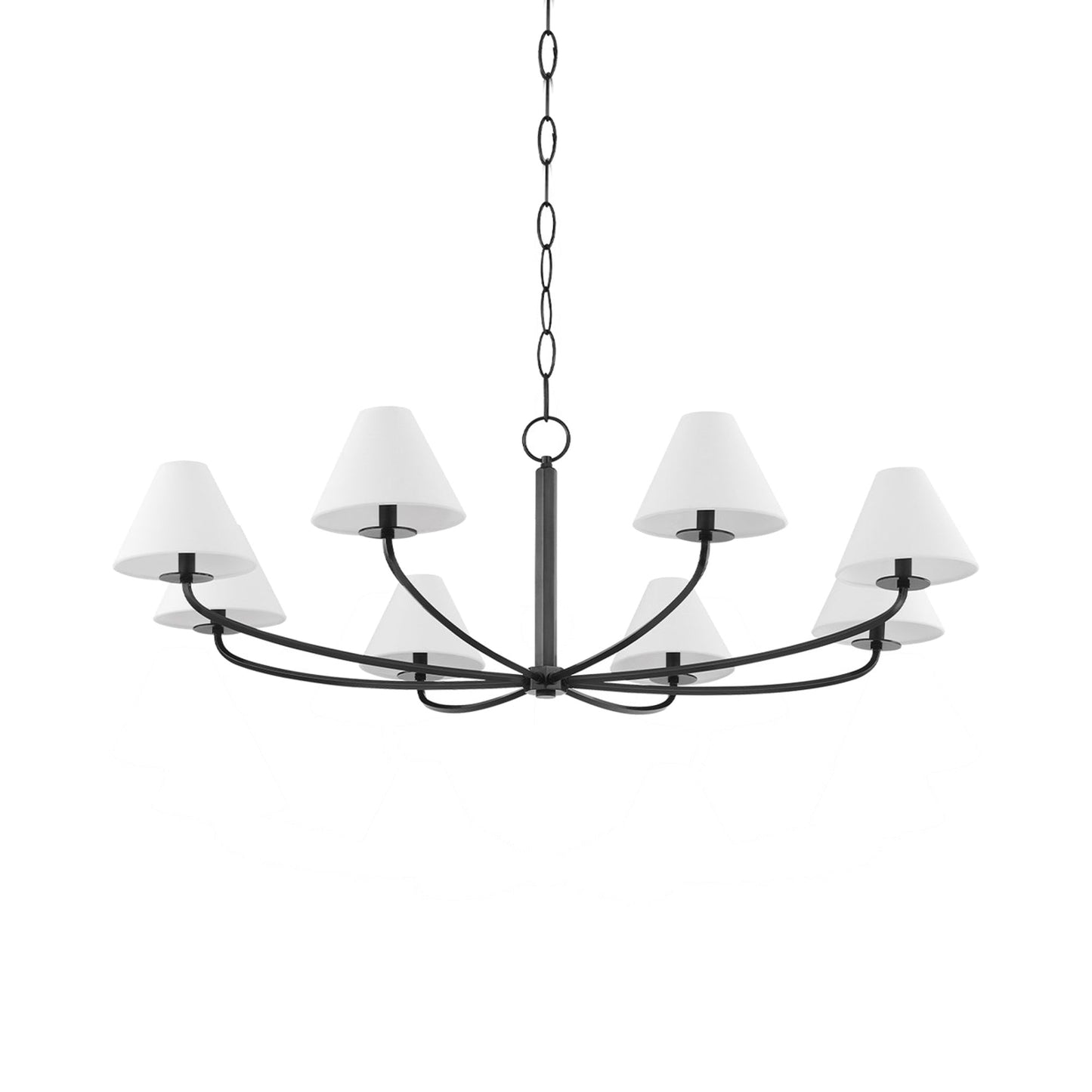 Stacey Chandelier in Old Bronze (8-Light).