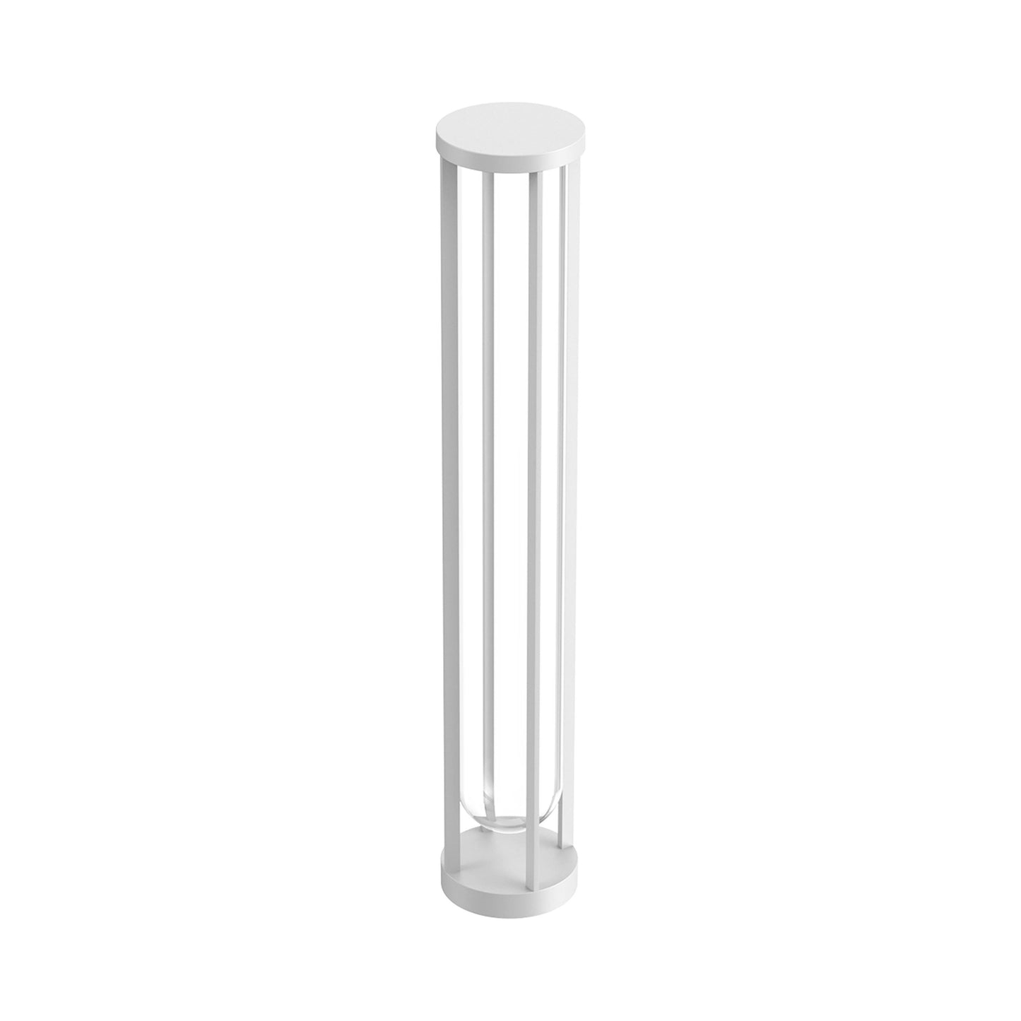 In Vitro Outdoor LED Bollard Large / White.