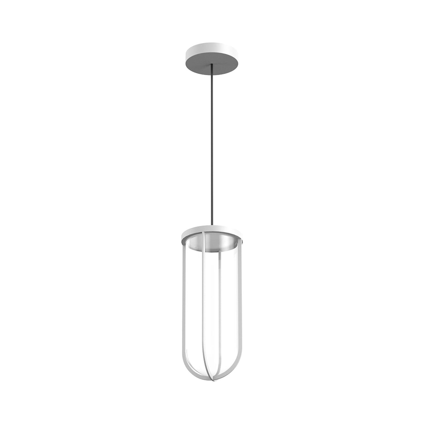In Vitro Outdoor LED Pendant Light White.