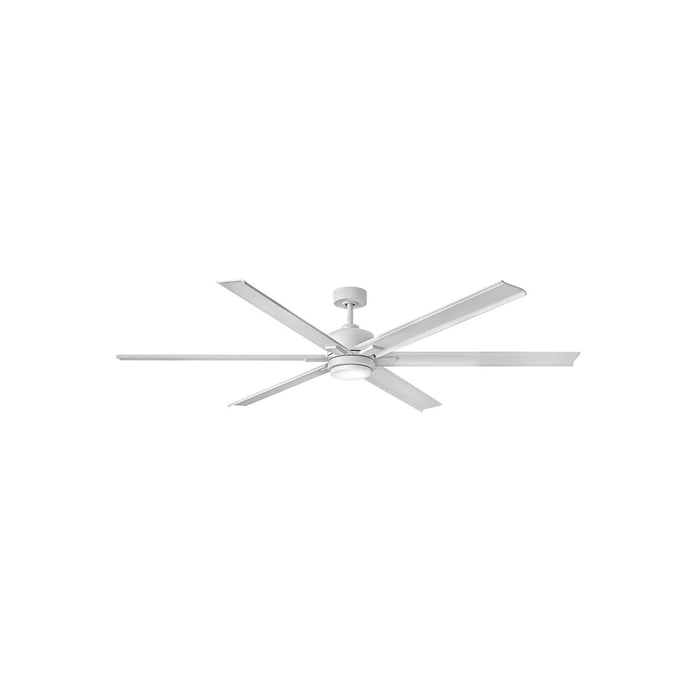 Indy Maxx LED Ceiling Fan in Matte White (82 Inch).