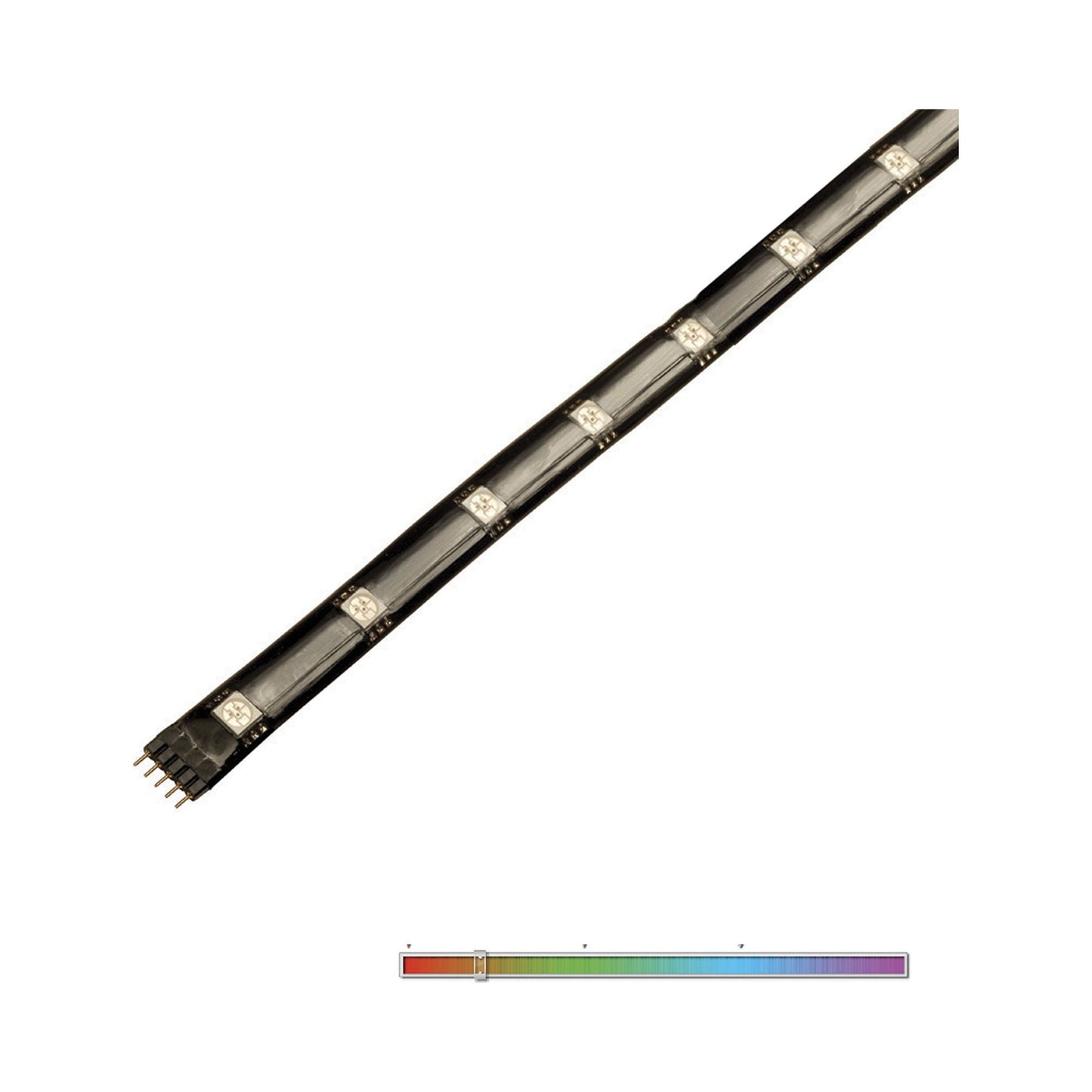 InvisiLED RGB Color Changing 24V LED Tape Light (1 Foot).