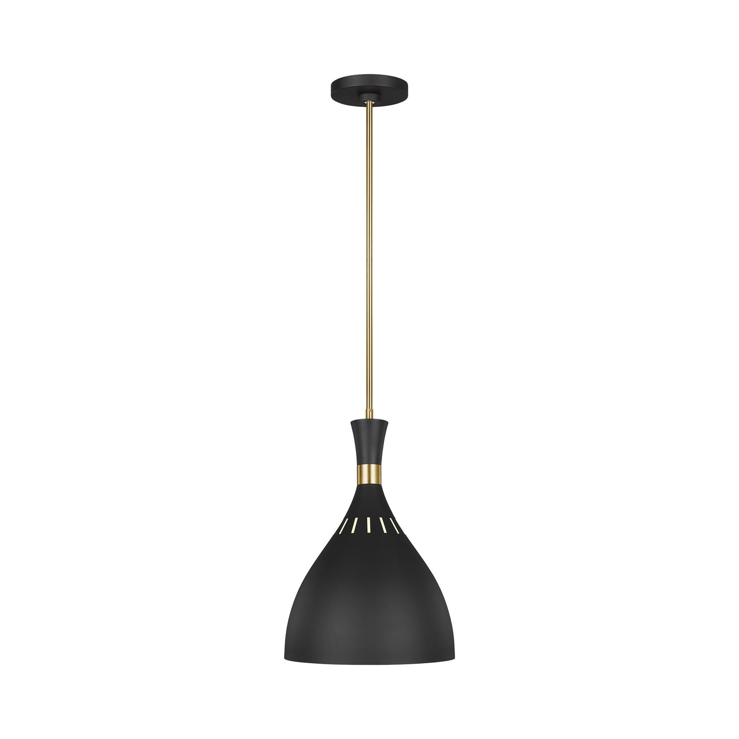 Joan Pendant Light in Midnight Black.