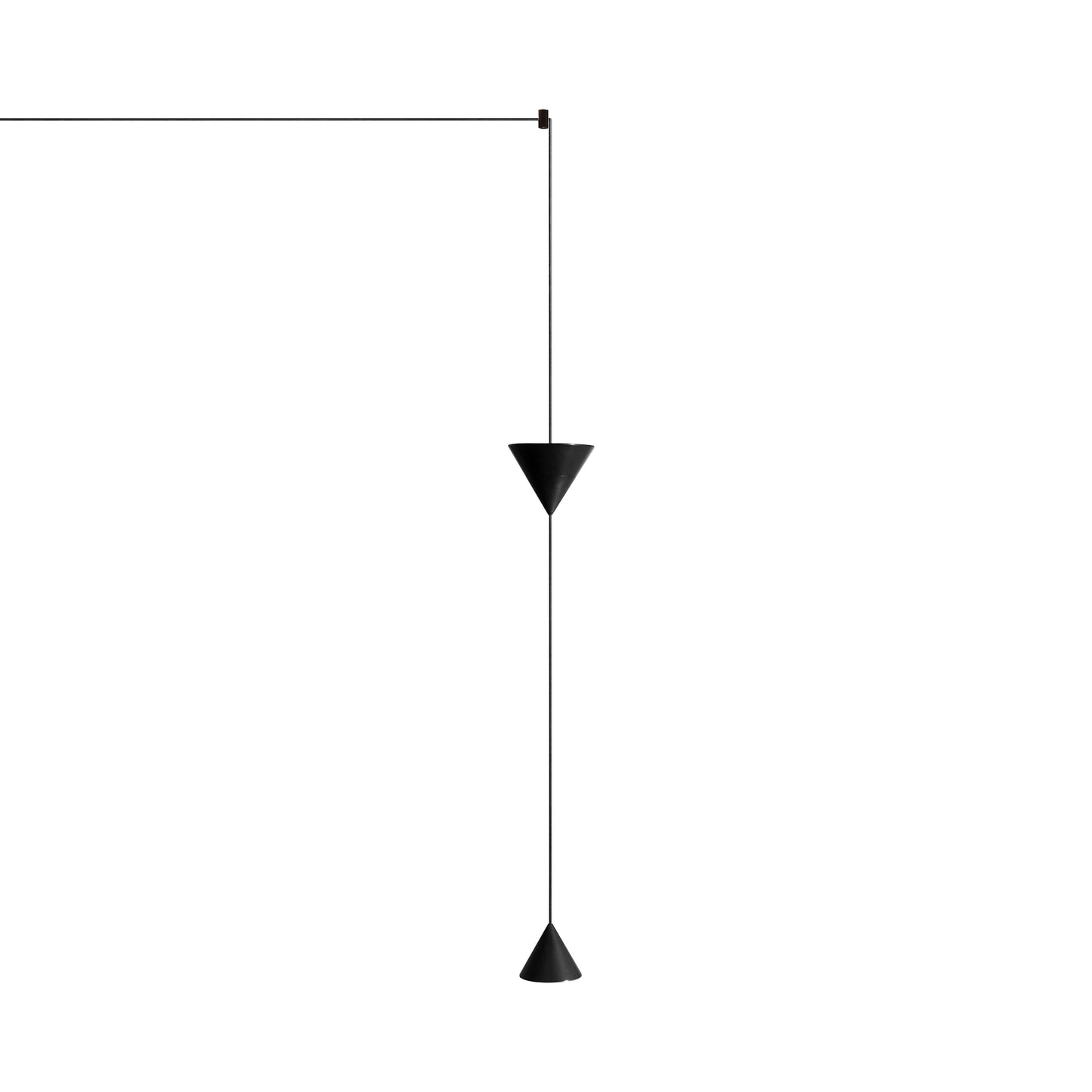 Filomena LED Pendant Light in (Two Scones).