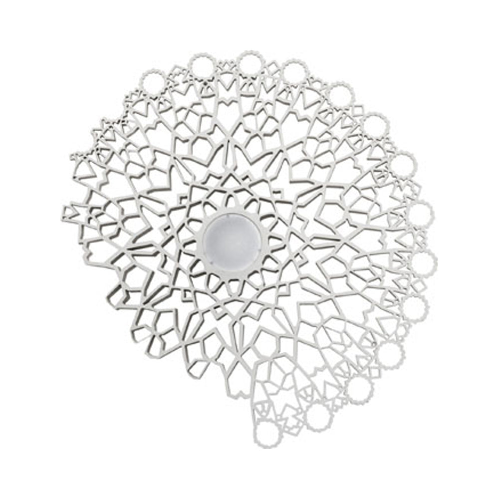 Notredame LED Ceiling / Wall Light in White (Large).
